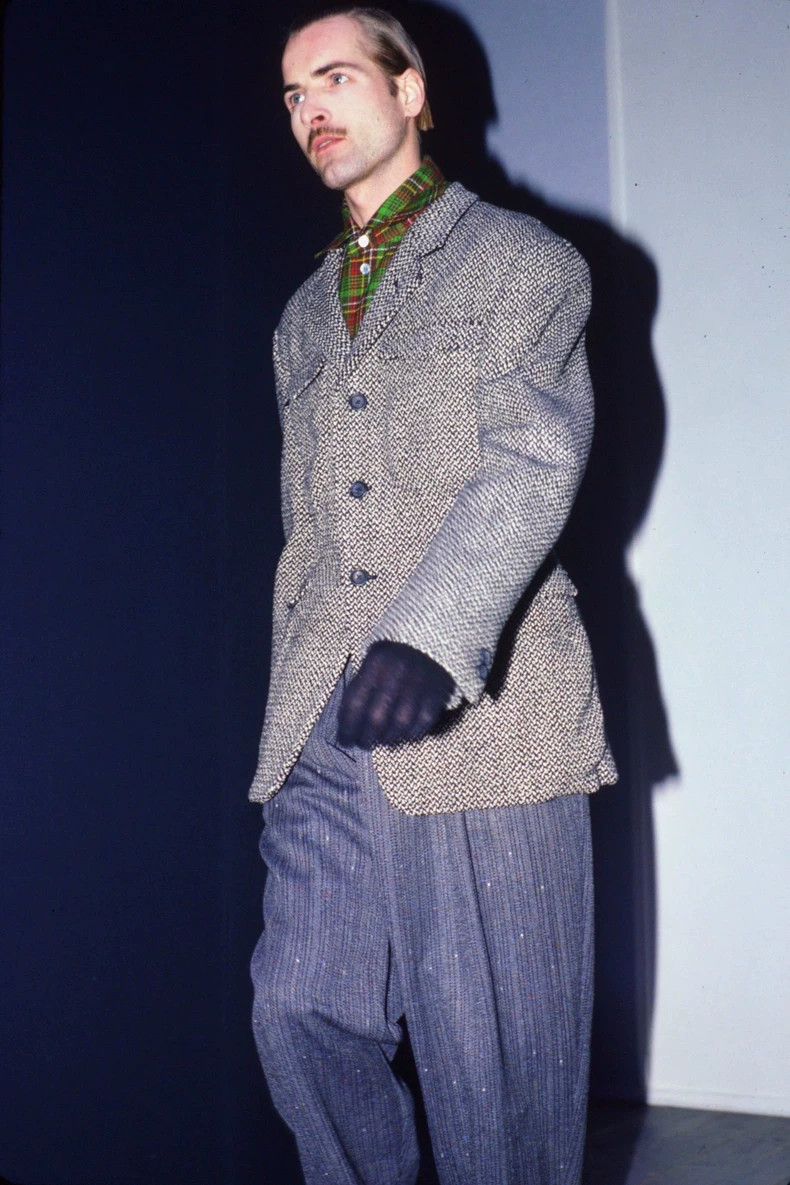 Yohji Yamamoto Yohji Yamamoto size m 87aw first year multi-pocket suit 250 Size 38R - 4 Thumbnail
