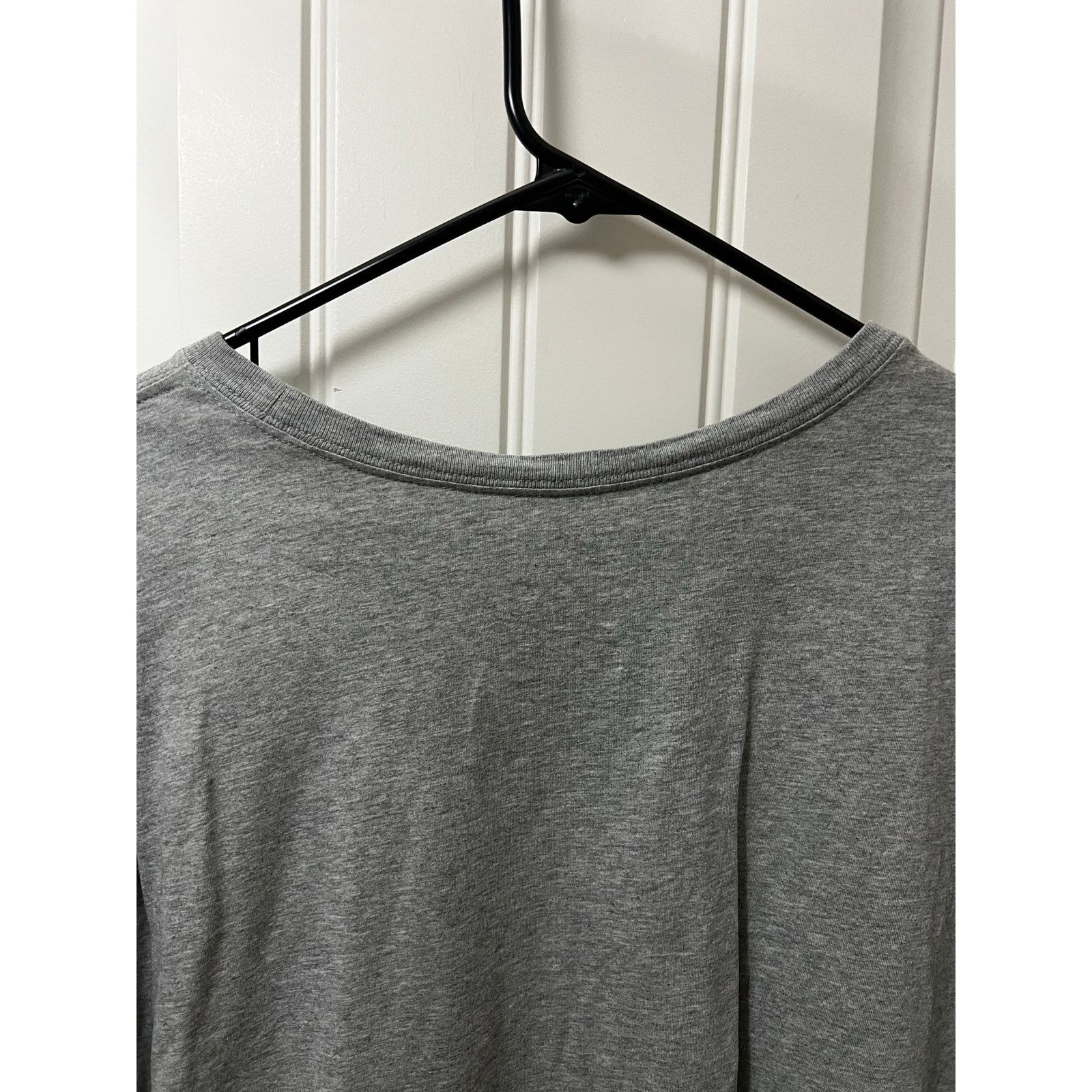 Nike Men's Long Sleeve Spellout Logo Front Crewneck Tshirt Cotton Size US XXL / EU 58 / 5 - 12 Thumbnail