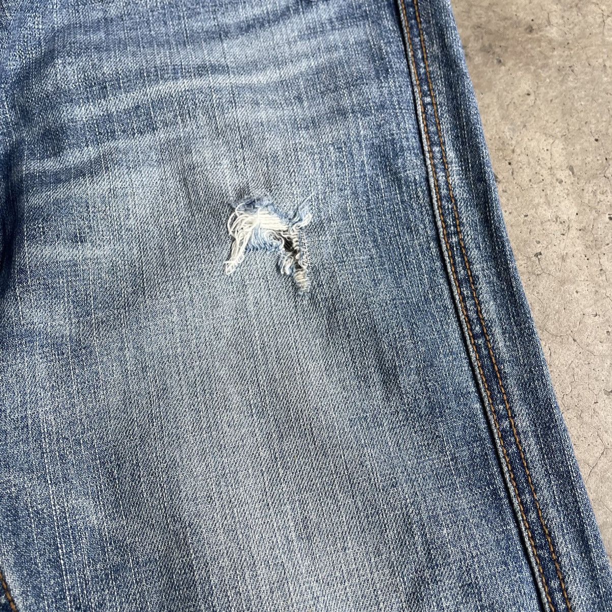 Global Work 🔥Vintage Global Work Stoned Washed Ripped Distress Jeans Size US 33 - 10 Thumbnail