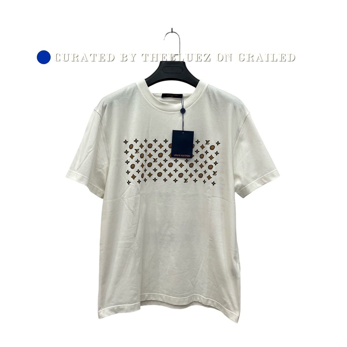 Louis Vuitton Louis Vuitton x CPFM 25FW Chest Smiley Logo Short-Sleeve Size US L / EU 52-54 / 3 - 1 Thumbnail