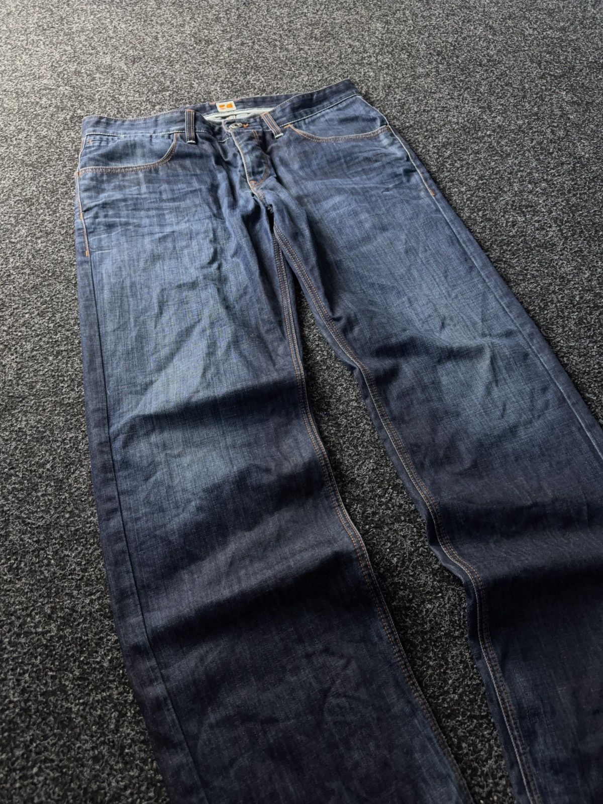 Hugo Boss Vintage 00s Retro Designer Hugo Boss Y2K jeans Denim pants Size US 36 / EU 52 - 3 Thumbnail