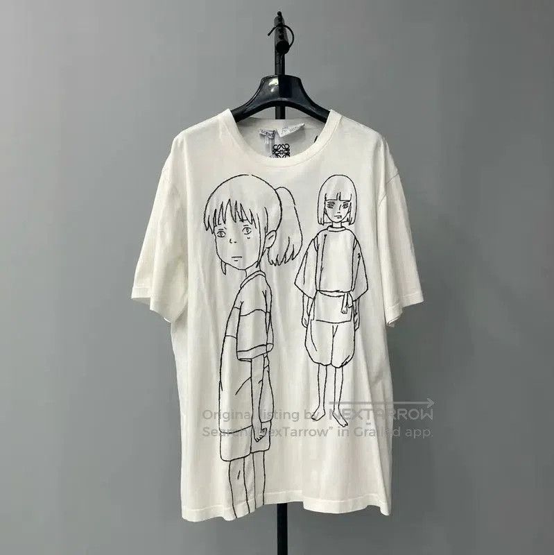 Loewe Loewe Summer White Cotton Short Sleeve Shirt . Size XS / US 0-2 / IT 36-38 - 1 Thumbnail