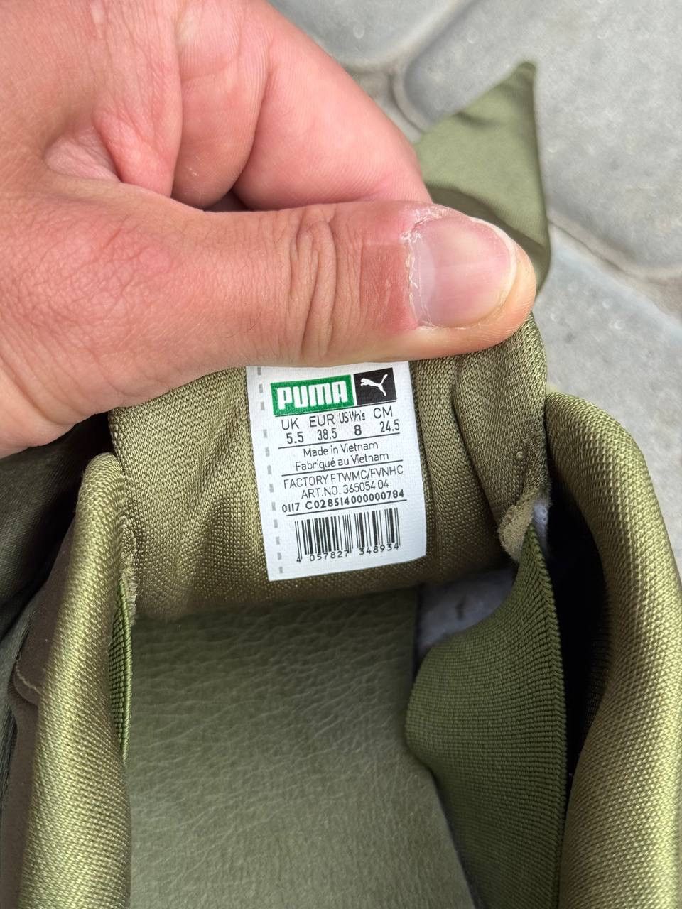 Fenty Puma x Rihanna Fenty Bow Sneakers Olive Branch Green Size5.5 Size US 8.5 / IT 38.5 - 9 Thumbnail