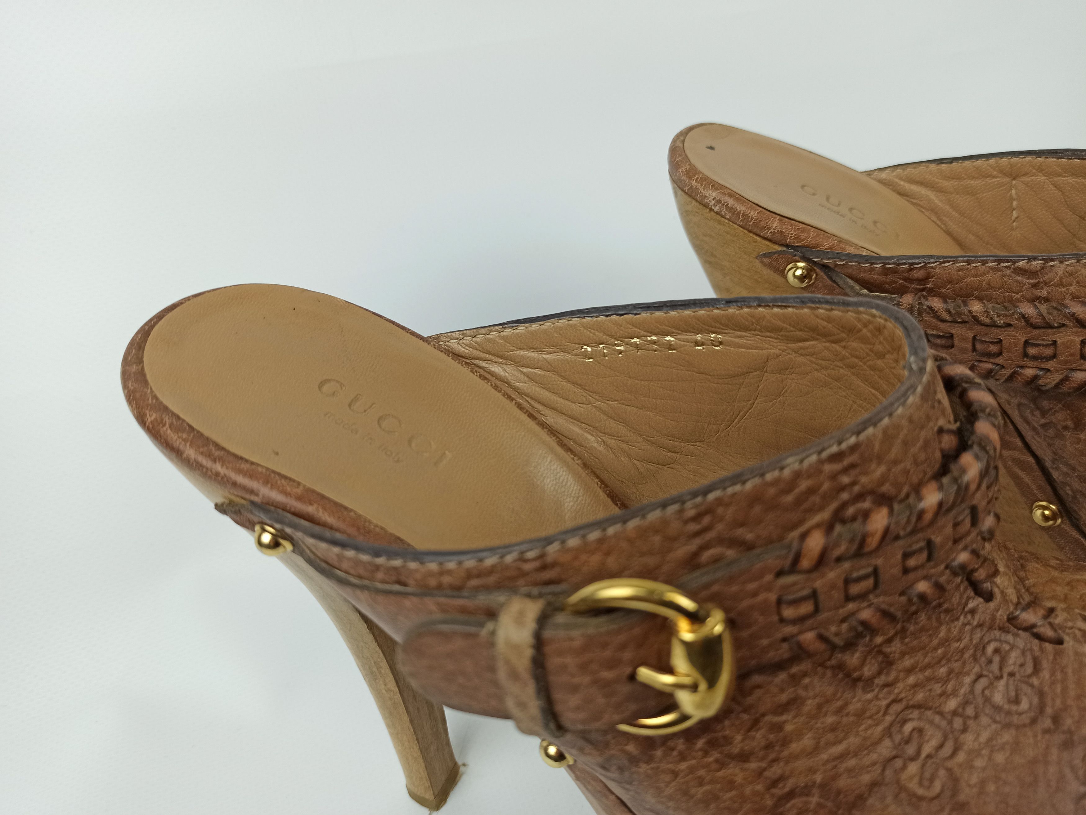 Gucci Gucci High Heels Leather Shoes Size US 10 / IT 40 - 4 Thumbnail