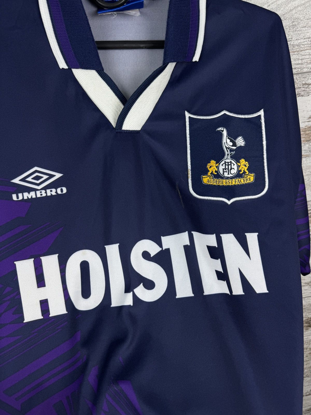 Umbro Vintage Umbro Tottenham Hotspur home T-shirt soccer jersey Size US M / EU 48-50 / 2 - 8 Thumbnail