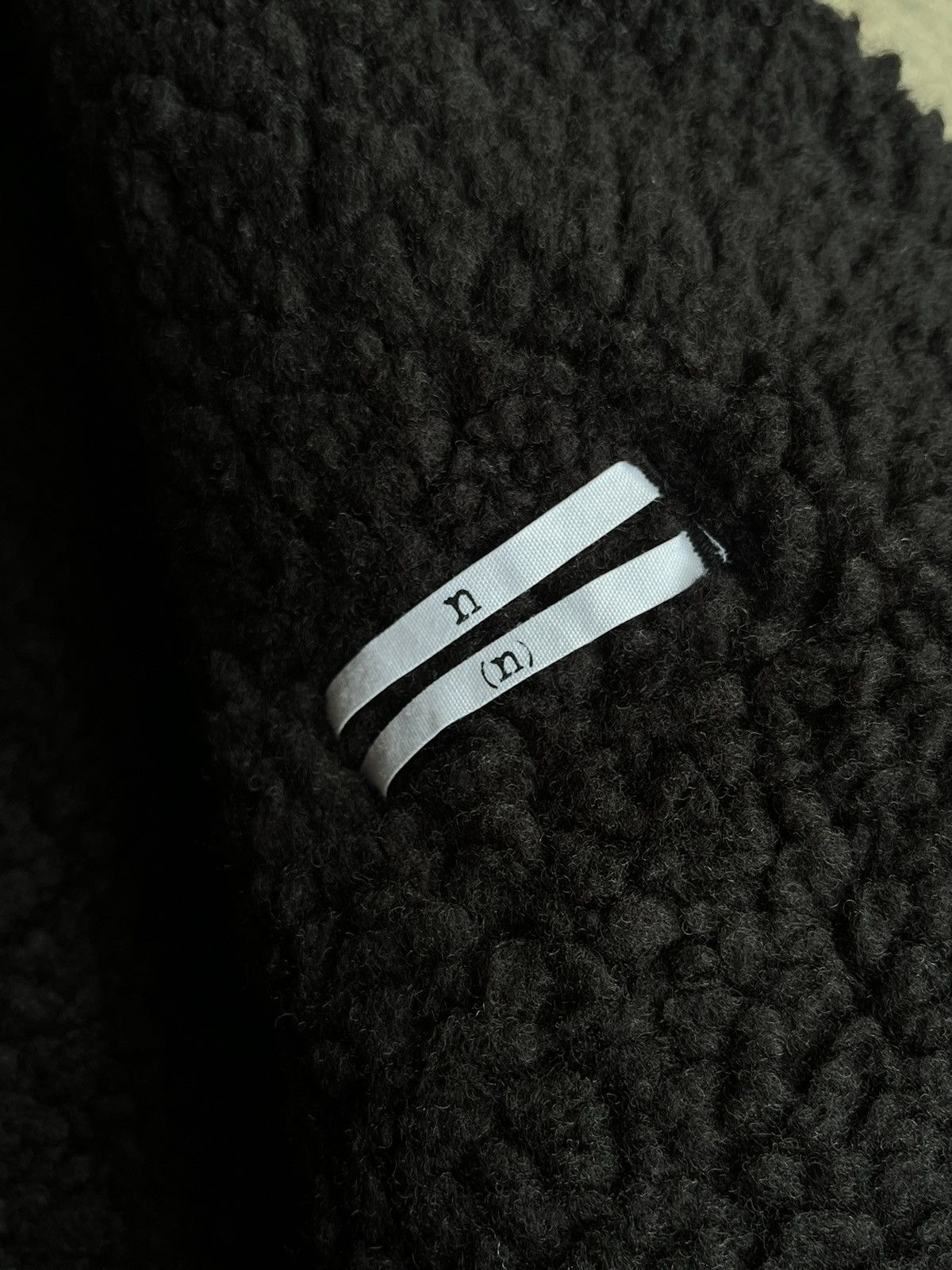 Number (N)ine NUMBER (N)INE FAUX SHEARLING TARTAN BIKERS RAMONES JACKET Size US M / EU 48-50 / 2 - 13 Thumbnail