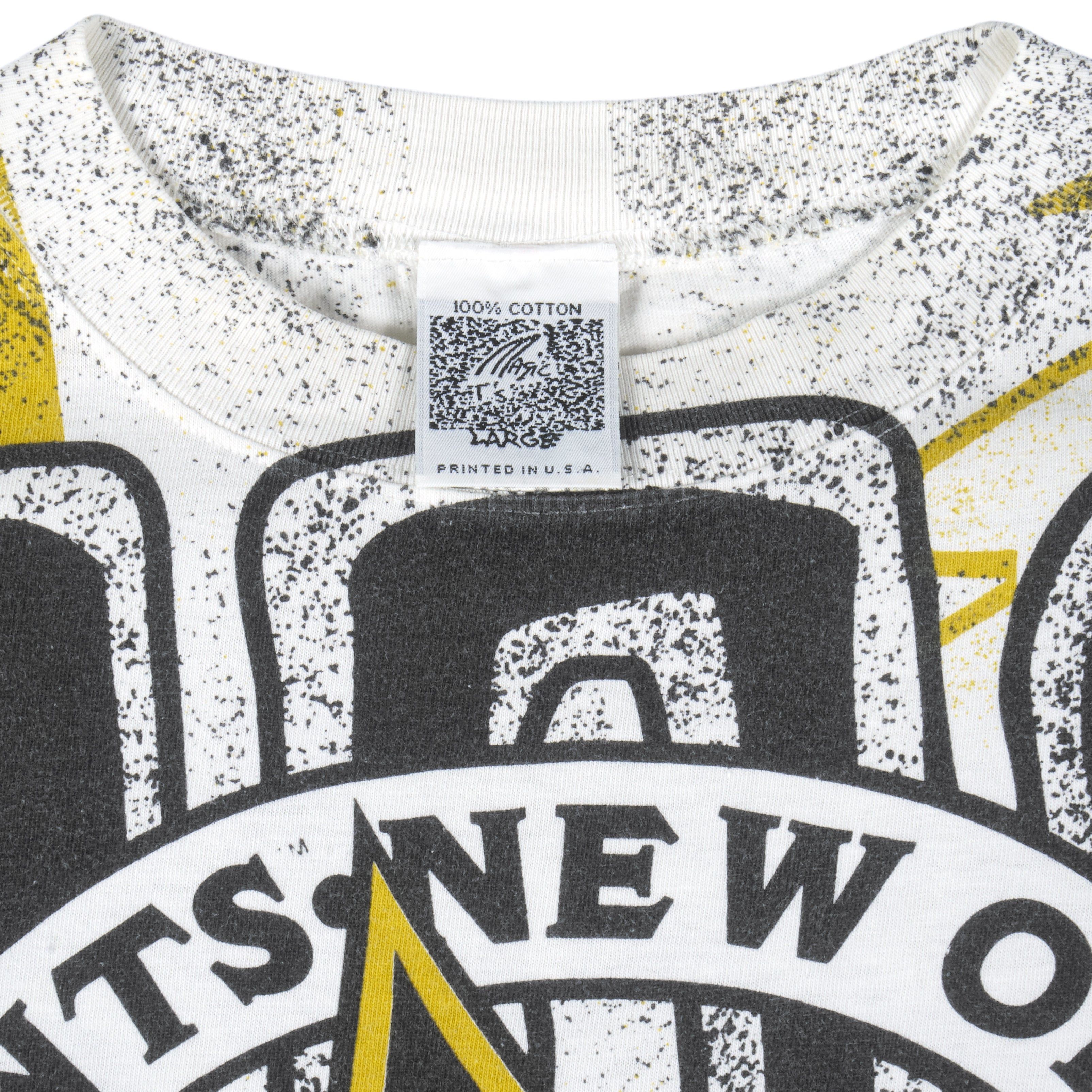 NFL (Magic Johnson T's) - New Orleans Saints AOP T-Shirt 1993 Size US L / EU 52-54 / 3 - 4 Thumbnail