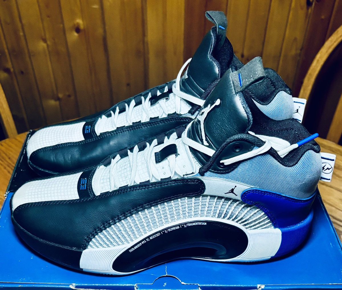 Fragment Design × Jordan Brand FRAGMENT X AIR JORDAN XXXV (35) Men’s Size 12.5 Size US 12.5 / EU 45-46 - 4 Thumbnail