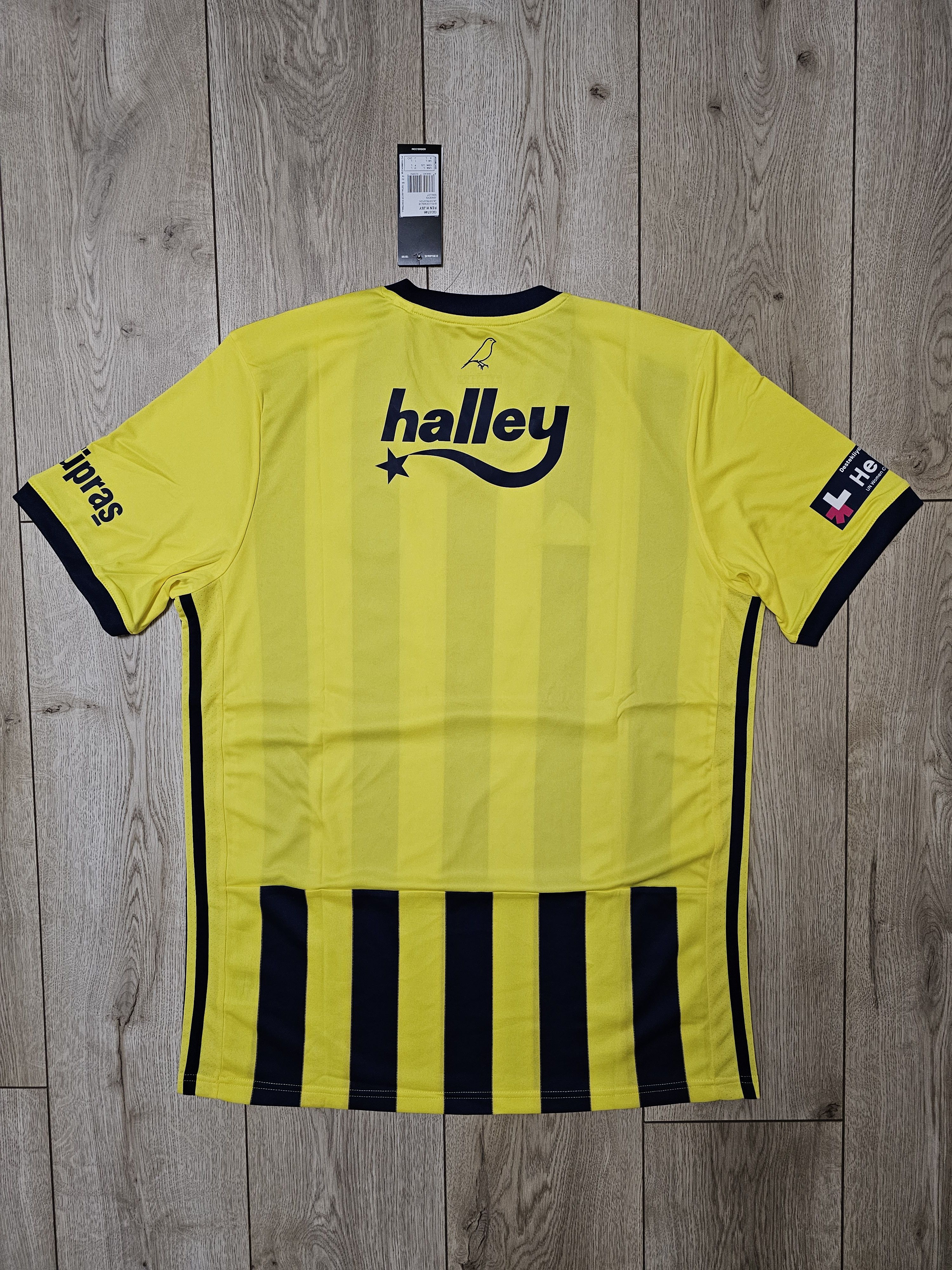 Adidas FENERBAHCE 2020 2021 HOME FOOTBALL SHIRT SOCCER JERSEY Size US L / EU 52-54 / 3 - 2 Thumbnail