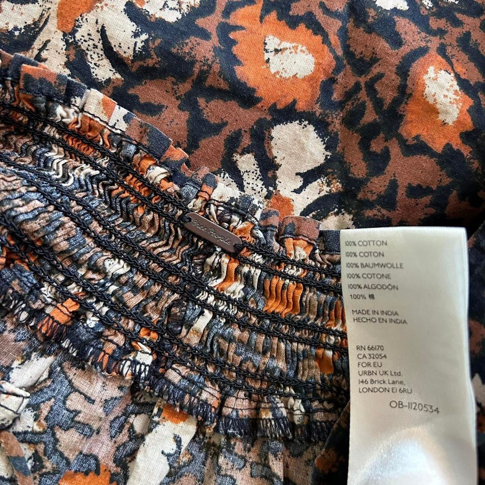 Other Free People oversized boho blouse Size M / US 6-8 / IT 42-44 - 3 Thumbnail