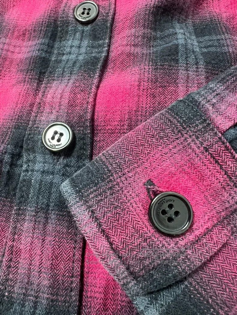 Saint Laurent Paris Saint Laurent Paris Black and Red Plaid Shirt Size US XS / EU 42 / 0 - 4 Thumbnail