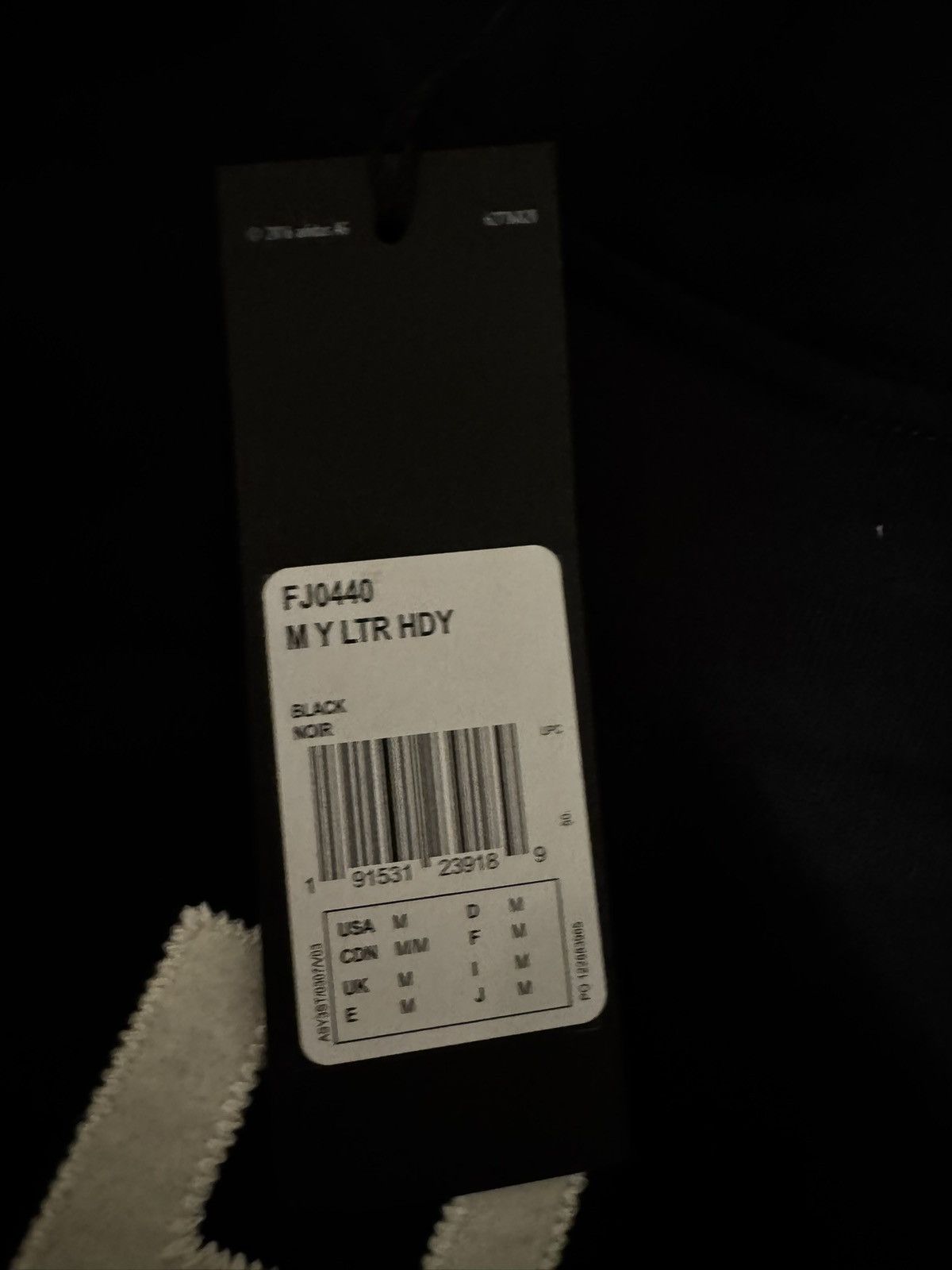 Yohji Yamamoto Y-3 Yohji Lettered Hoodie size M Size US M / EU 48-50 / 2 - 3 Thumbnail