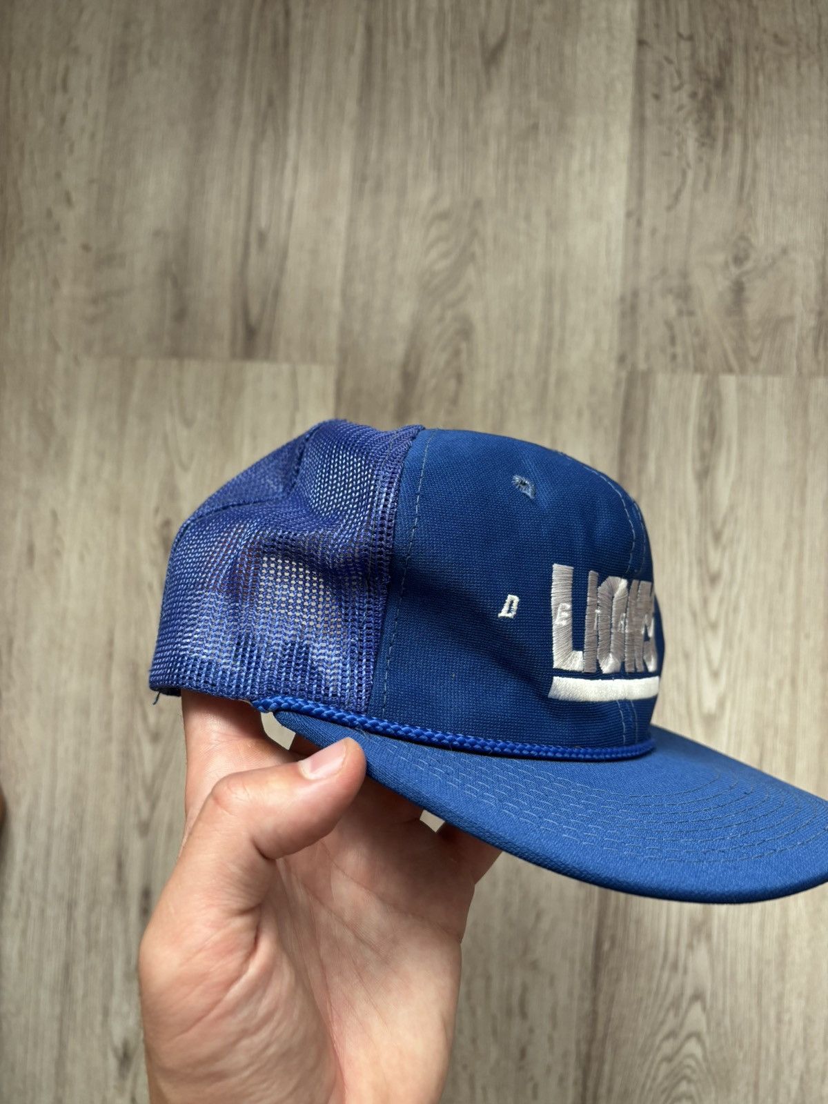 Sports Specialties Vintage Detroit Lions Snapback Hat 80s Young An Korea NFL Size ONE SIZE - 2 Thumbnail