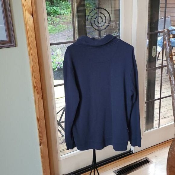 Chaps Chaps Sz. L Collared Vneck Pullover Long Sleeve Sweatshirt Size US L / EU 52-54 / 3 - 5 Thumbnail