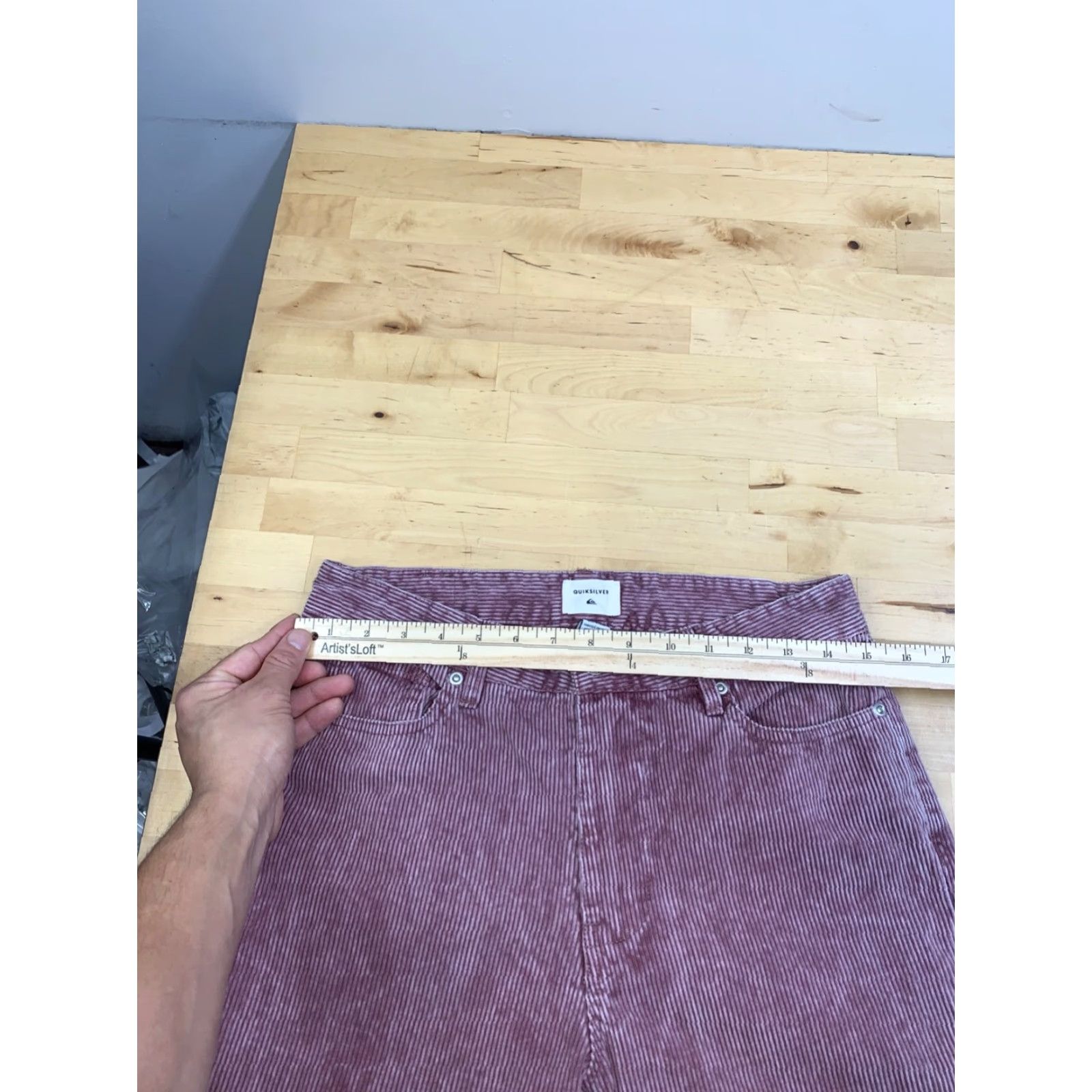 Billabong Billabong Corduroy Pants Womens 29 Red Faded Mum Fit Timeless Classic Chino Pockets Mango? Size 29" - 6 Thumbnail