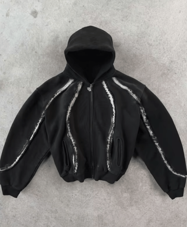 Japanese Brand design oversized zipper hoodies Size US M / EU 48-50 / 2 - 1 Thumbnail