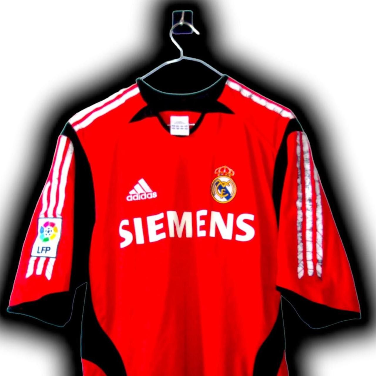 Adidas Real Madrid Spain 2004 2005 2006 Away GOALKEEPER Shirt Size US S / EU 44-46 / 1 - 4 Thumbnail