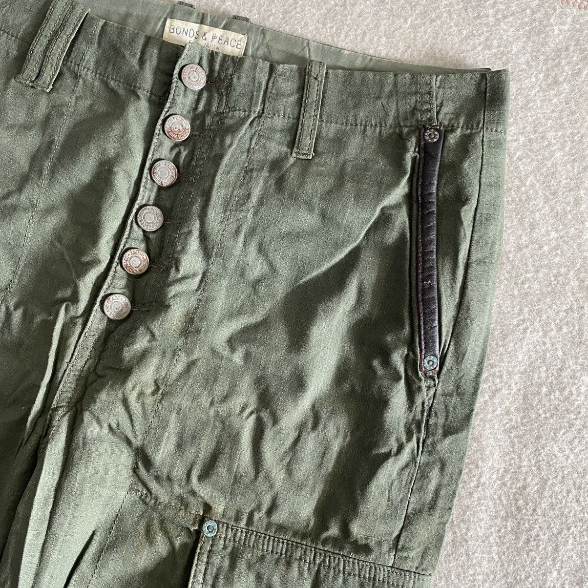 If Six Was Nine × Japanese Brand Japanese Brand Bonds&Peace Cargo Pants w32 Size US 32 / EU 48 - 4 Thumbnail