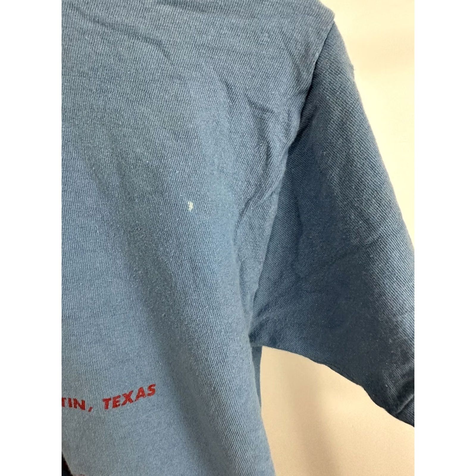 Russell Athletic VTG 70s Steiner Rodeo Texas Cowboy Bull Riding Short Sleeve Russell T-Shirt L Blue Size US L / EU 52-54 / 3 - 6 Thumbnail