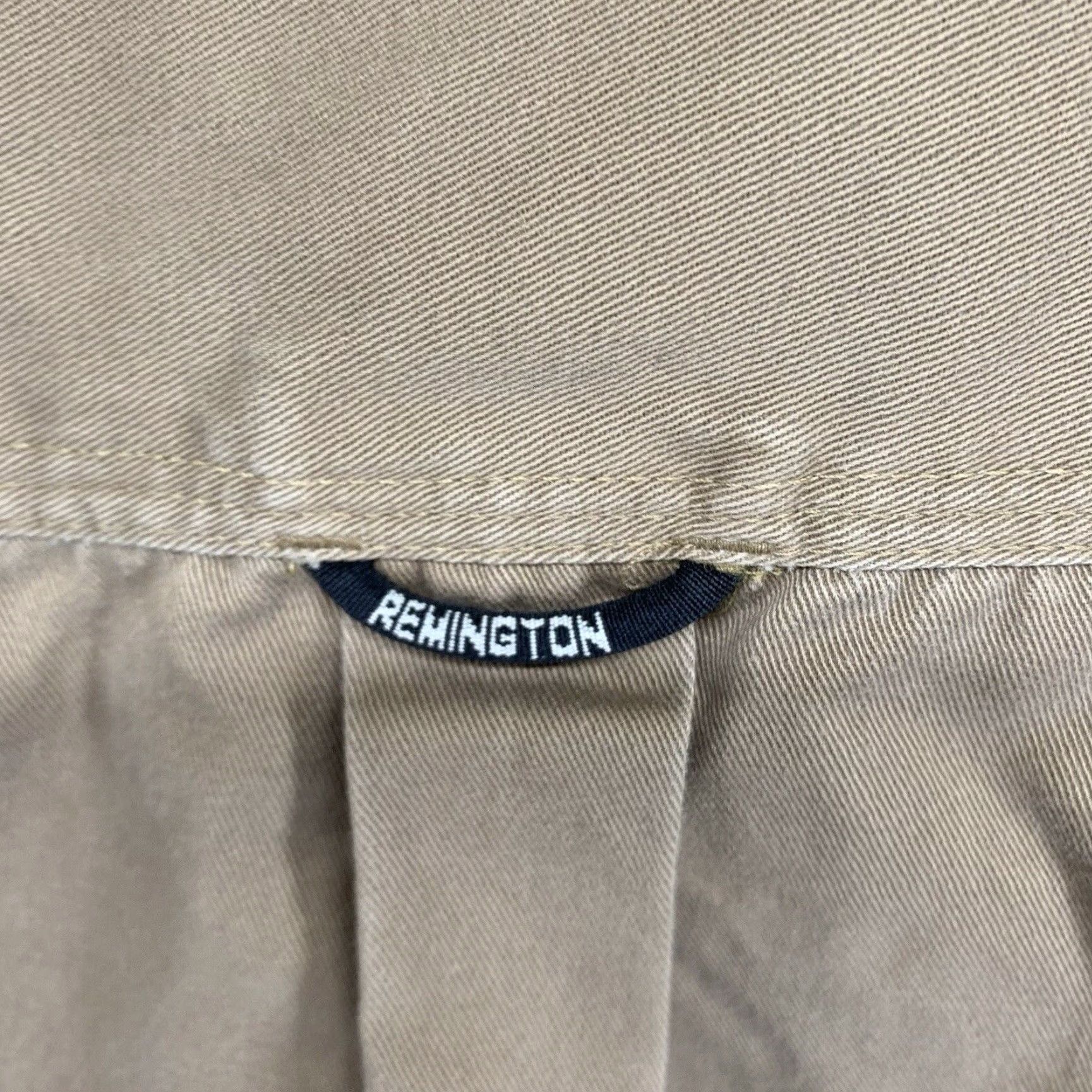 Vintage VINTAGE Remington Men’s Work Shirt 2XL Cotton Canvas Long Sleeve Button-Down Hunting Outdoor Casual Size US XXL / EU 58 / 5 - 4 Thumbnail