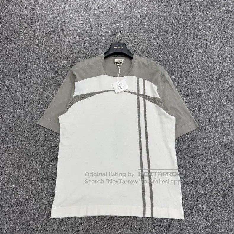 Hermes Hermes 25ss sea island cotton cashmere short sleeve Size US XL / EU 56 / 4 - 1 Thumbnail
