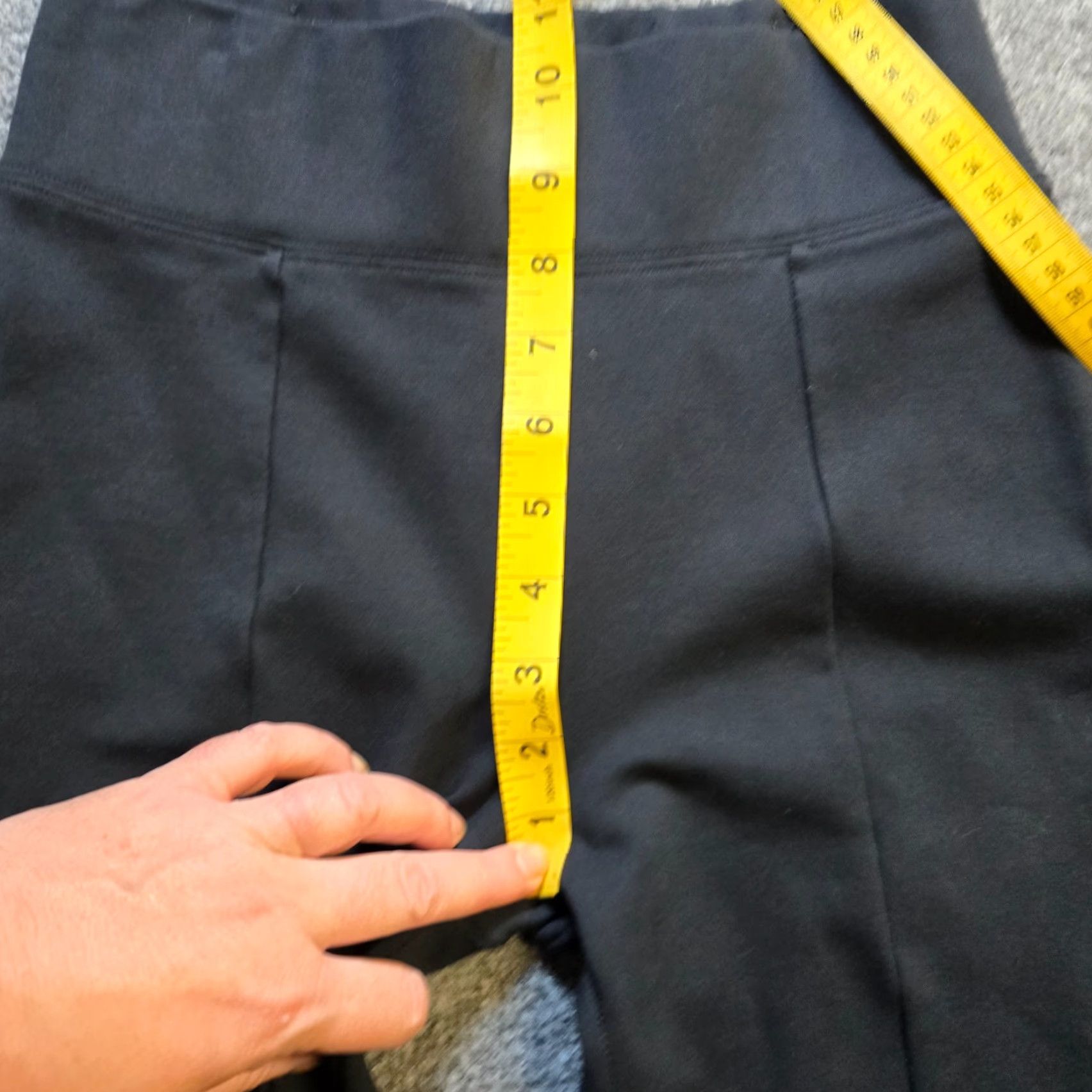 Abercrombie & Fitch Abercrombie & Fitch Pants Womens Size Small Black Flare Stretch Fitted Capsule Size 28" / US 6 / IT 42 - 5 Thumbnail