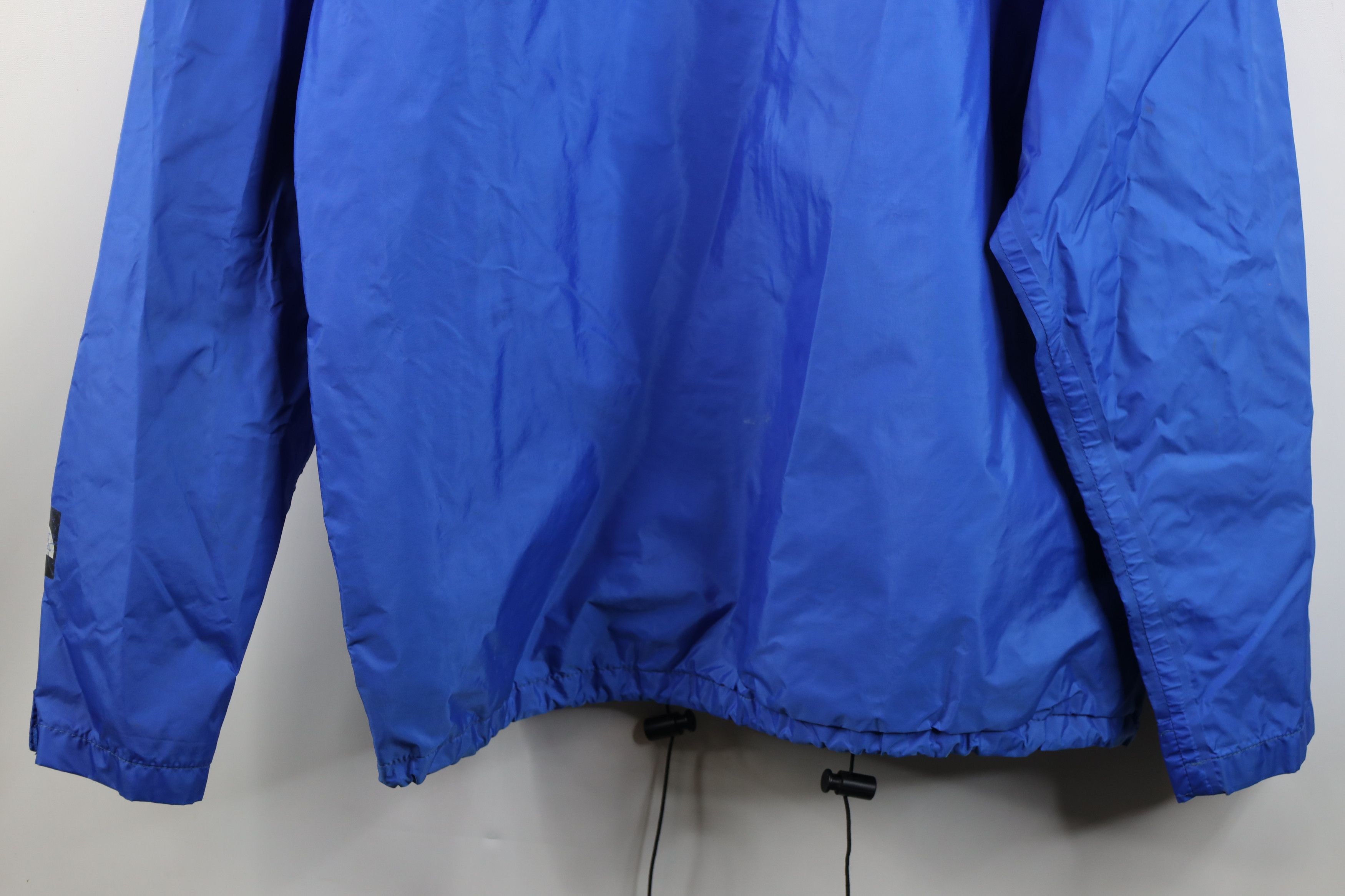 The North Face Vintage 90s The North Face Hooded Rain Jacket Blue USA Size US XL / EU 56 / 4 - 17 Thumbnail