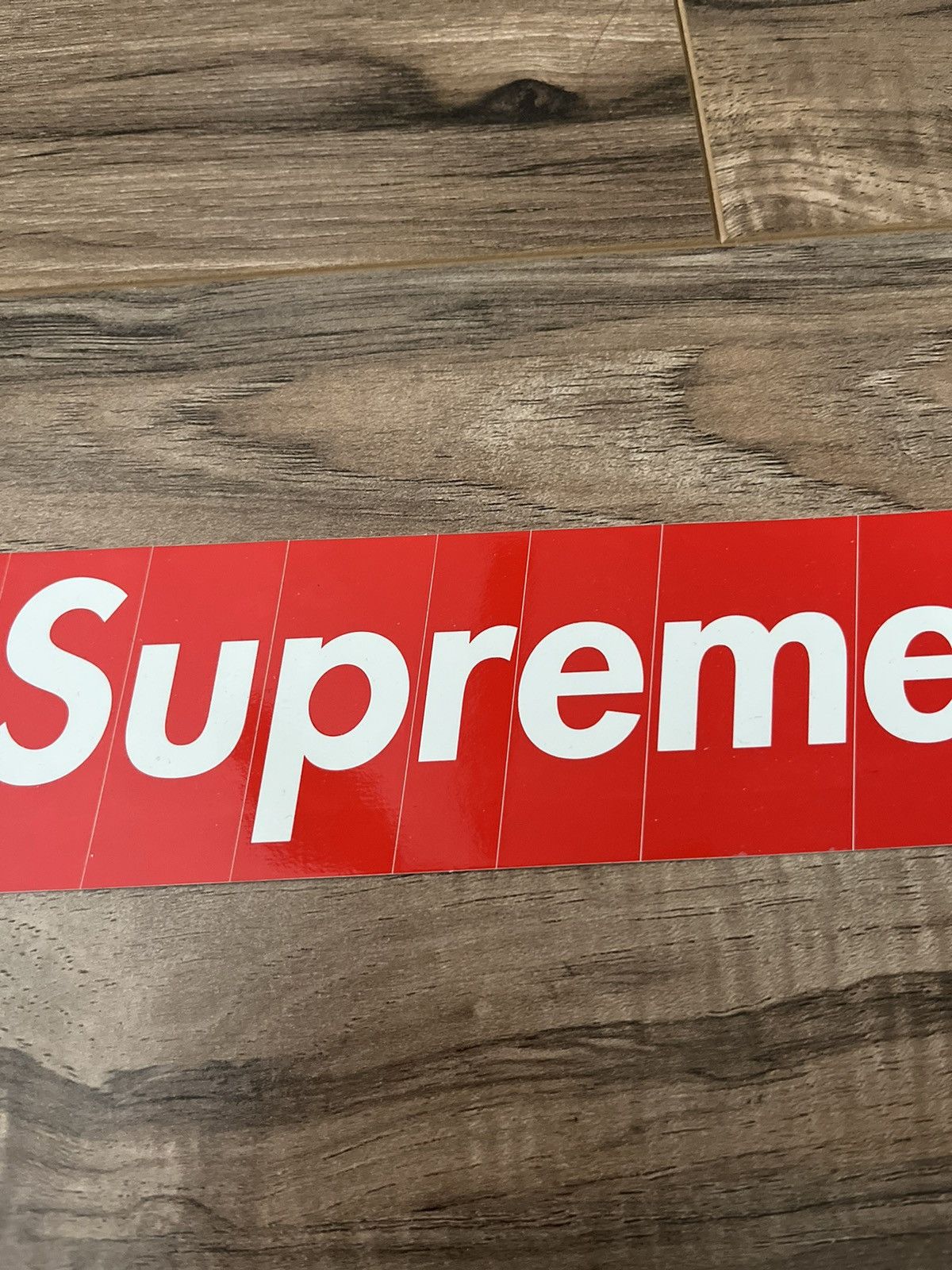 Supreme Supreme Perforated/Cut Red Box Logo Sticker Size ONE SIZE - 3 Thumbnail