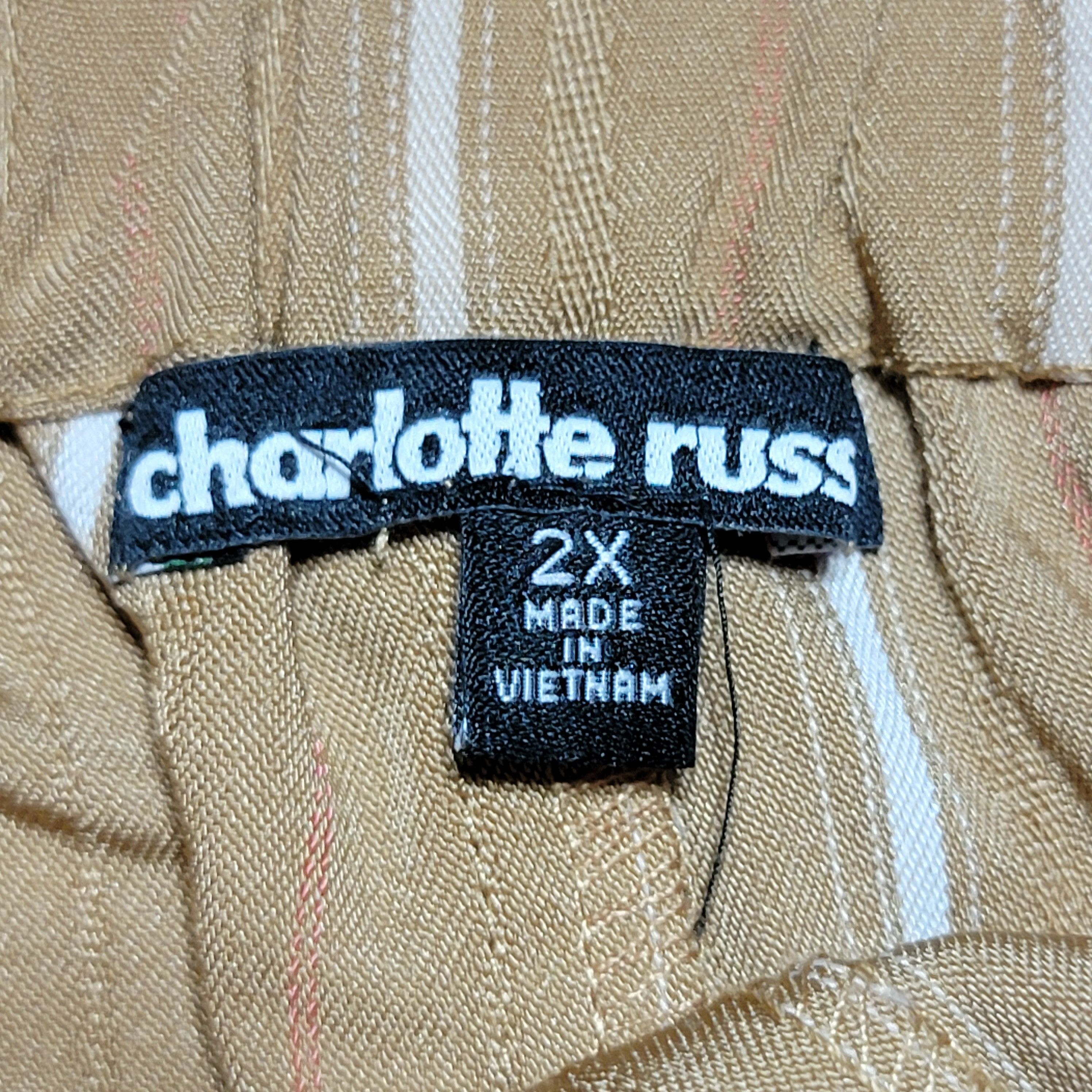 Other Charlotte Russe Ladies Slacks - Stripes - Size 2XL - NWT Size 38" / US 16 / IT 52 - 5 Thumbnail