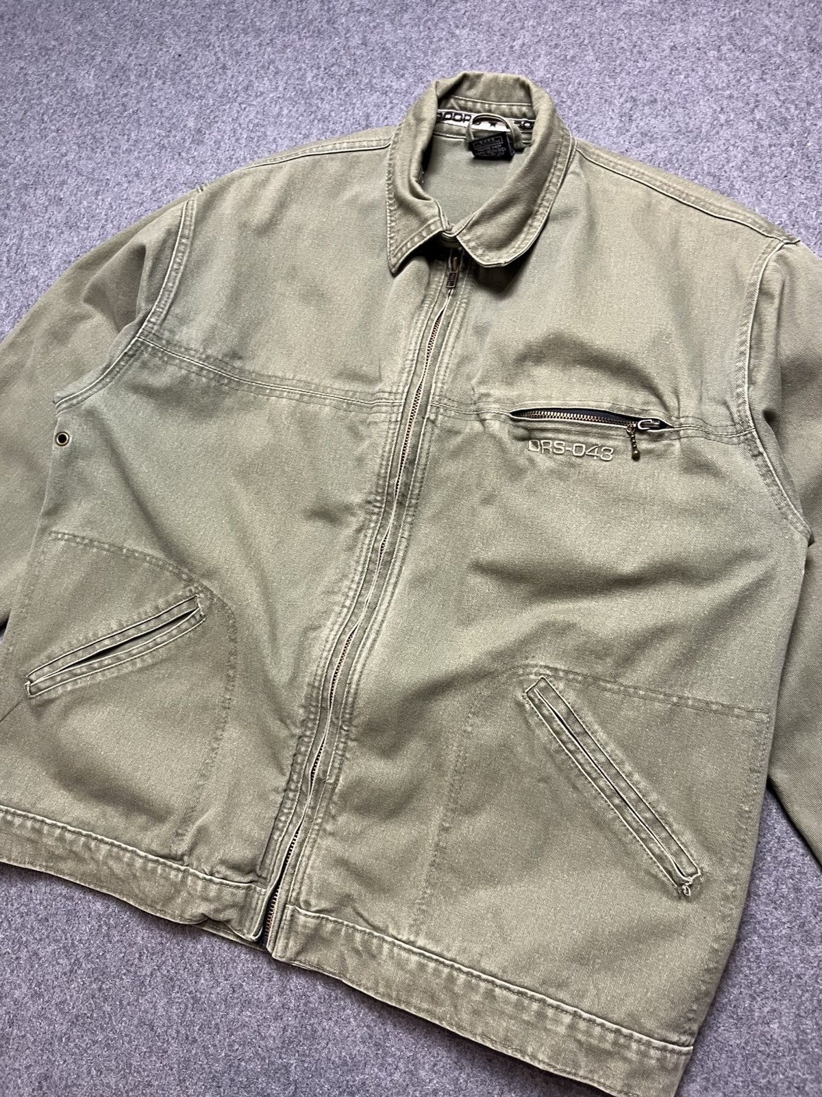 Droors × Vintage Vintage Droors denim bombers Size US L / EU 52-54 / 3 - 3 Thumbnail