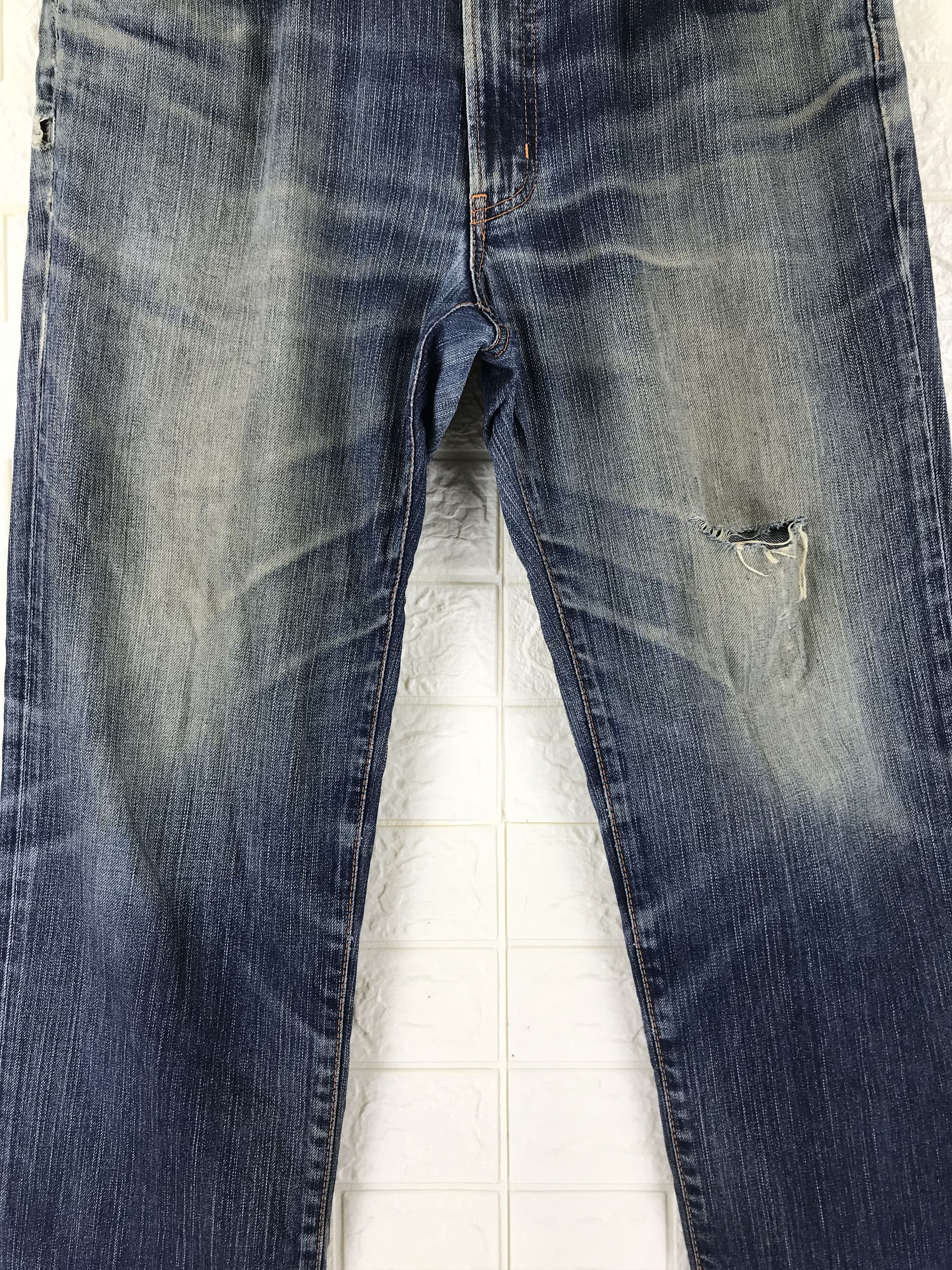 Edwin Vintage Edwin 503 Mud Wash Jeans Size US 35 - 3 Thumbnail