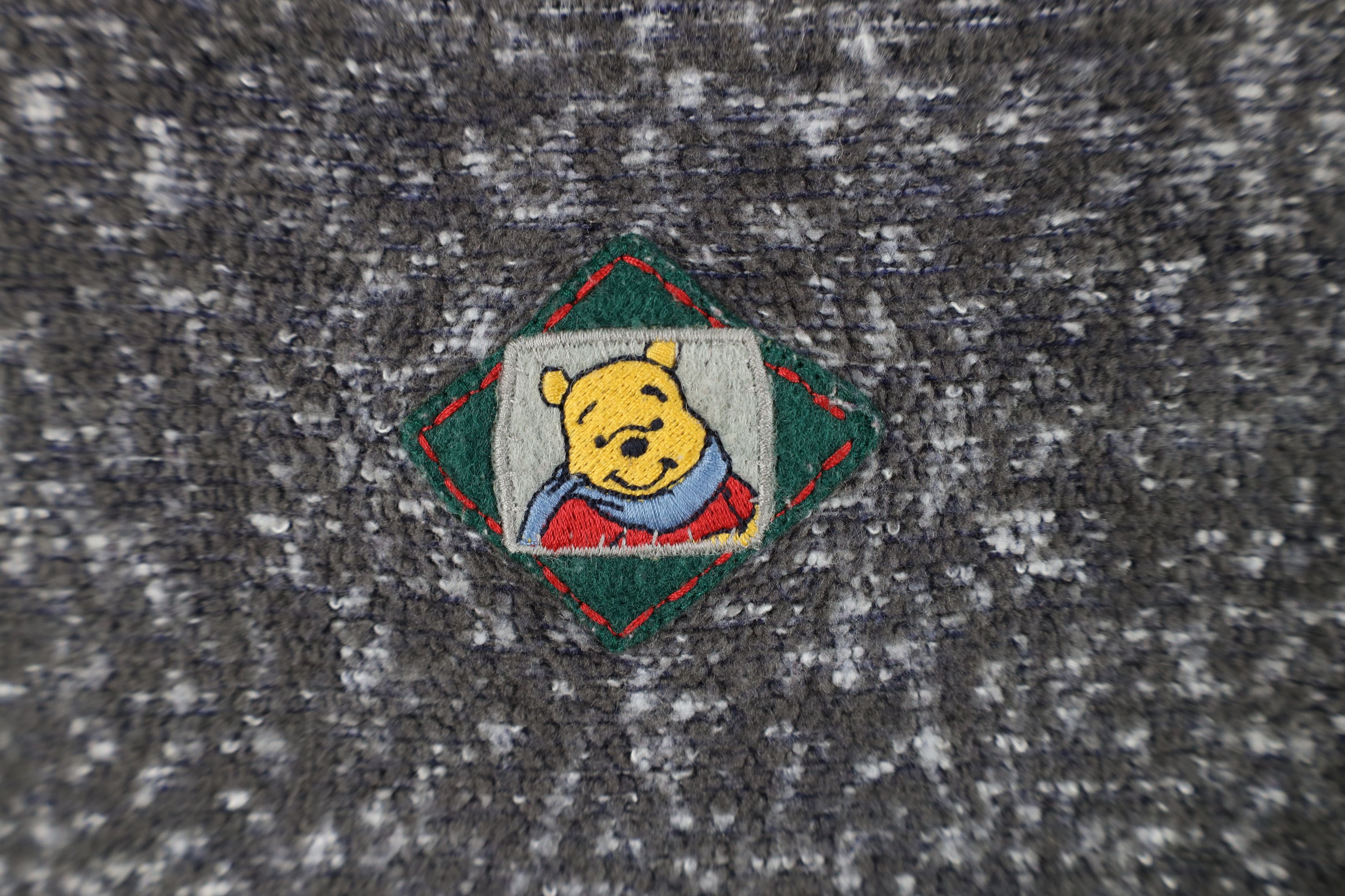Disney Vintage 90s Disney Winnie the Pooh All Over Print Sweater Size M / US 6-8 / IT 42-44 - 9 Thumbnail