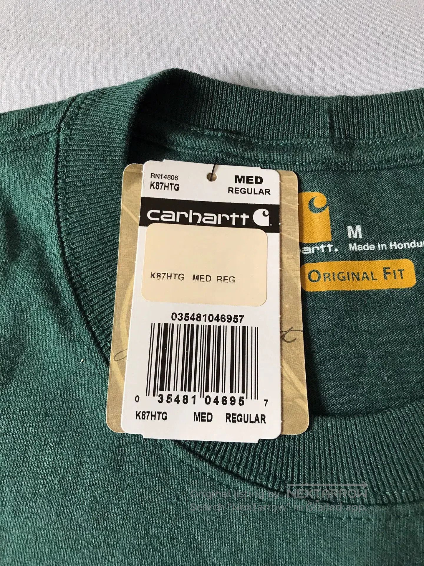 Carhartt Carhartt K87 HTG Hunter Green M T. Size US M / EU 48-50 / 2 - 7 Thumbnail