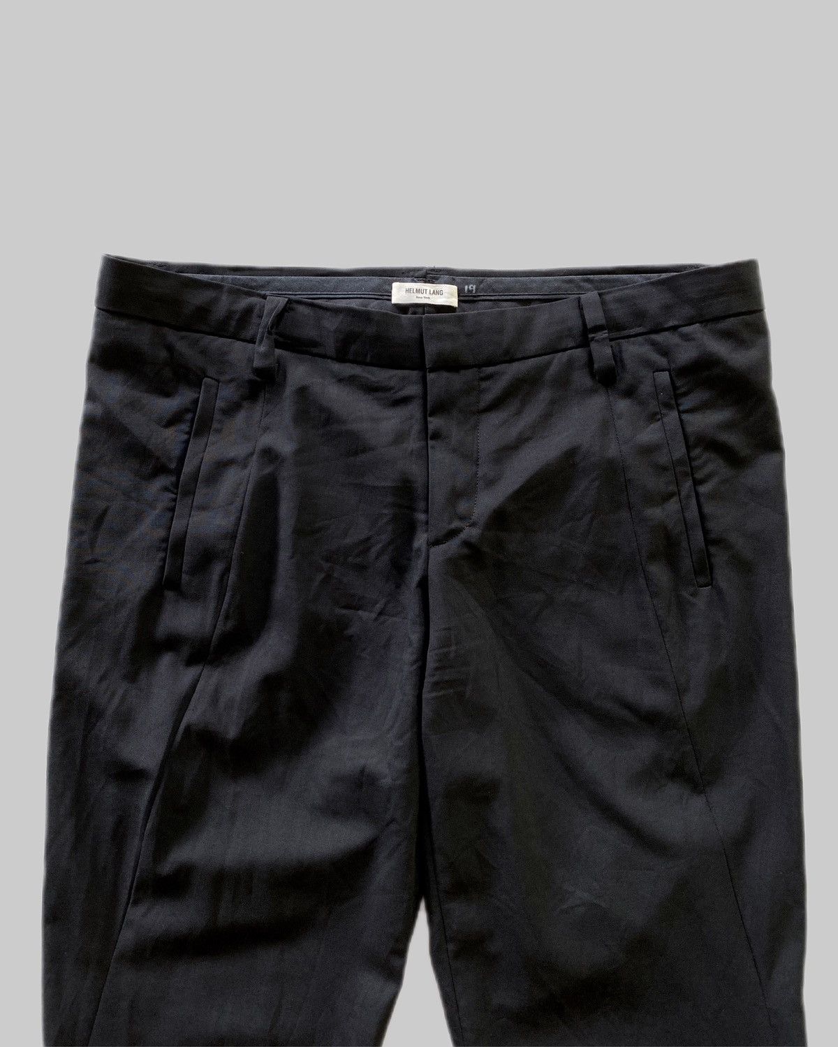 Helmut Lang Helmut Lang Body Straight Seamed Wool Pants Size US 32 / EU 48 - 5 Thumbnail