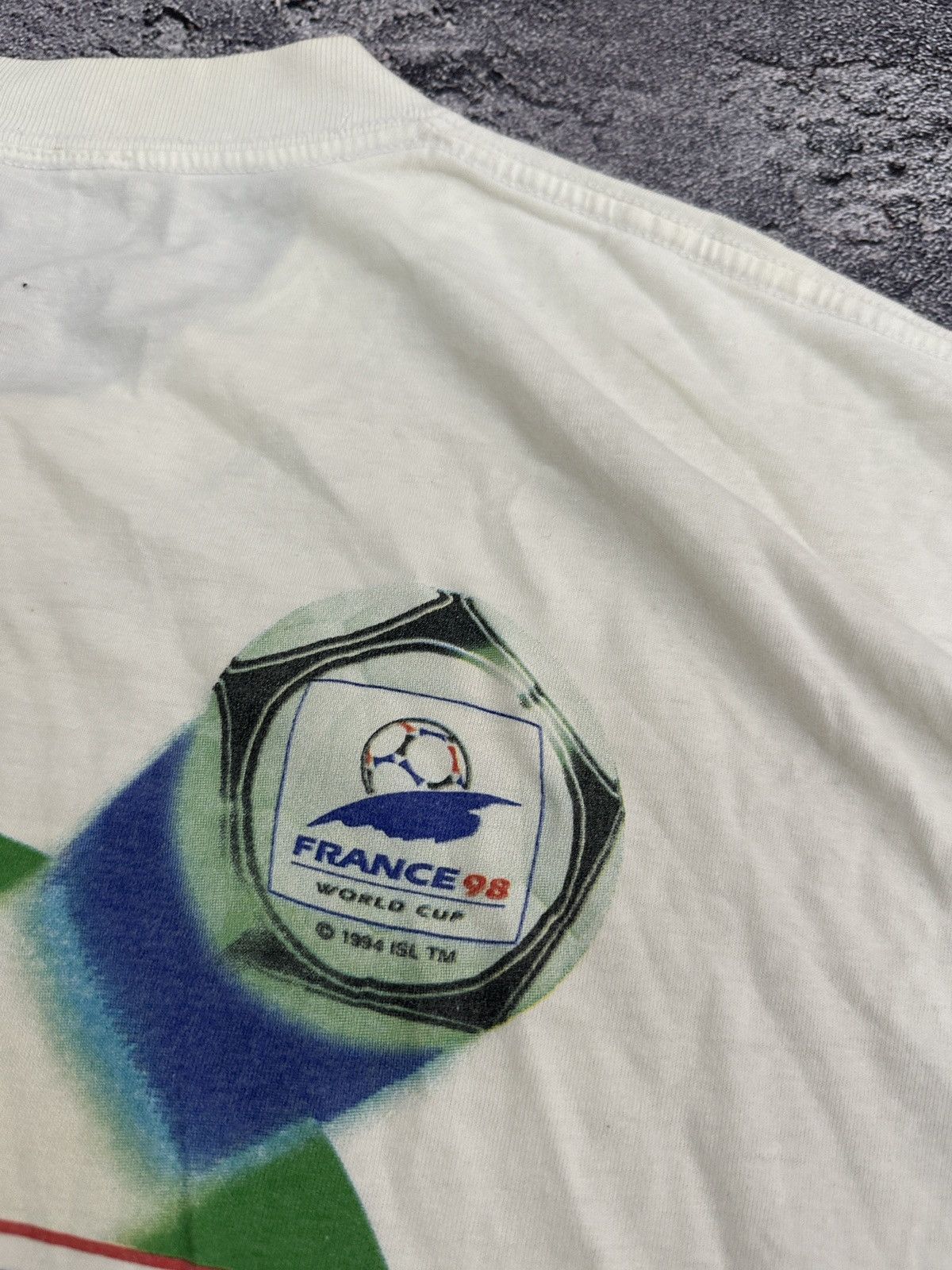 Vintage Vintage Frace 1998 Football World Cup Snickers Very Rare Size US XXL / EU 58 / 5 - 5 Thumbnail