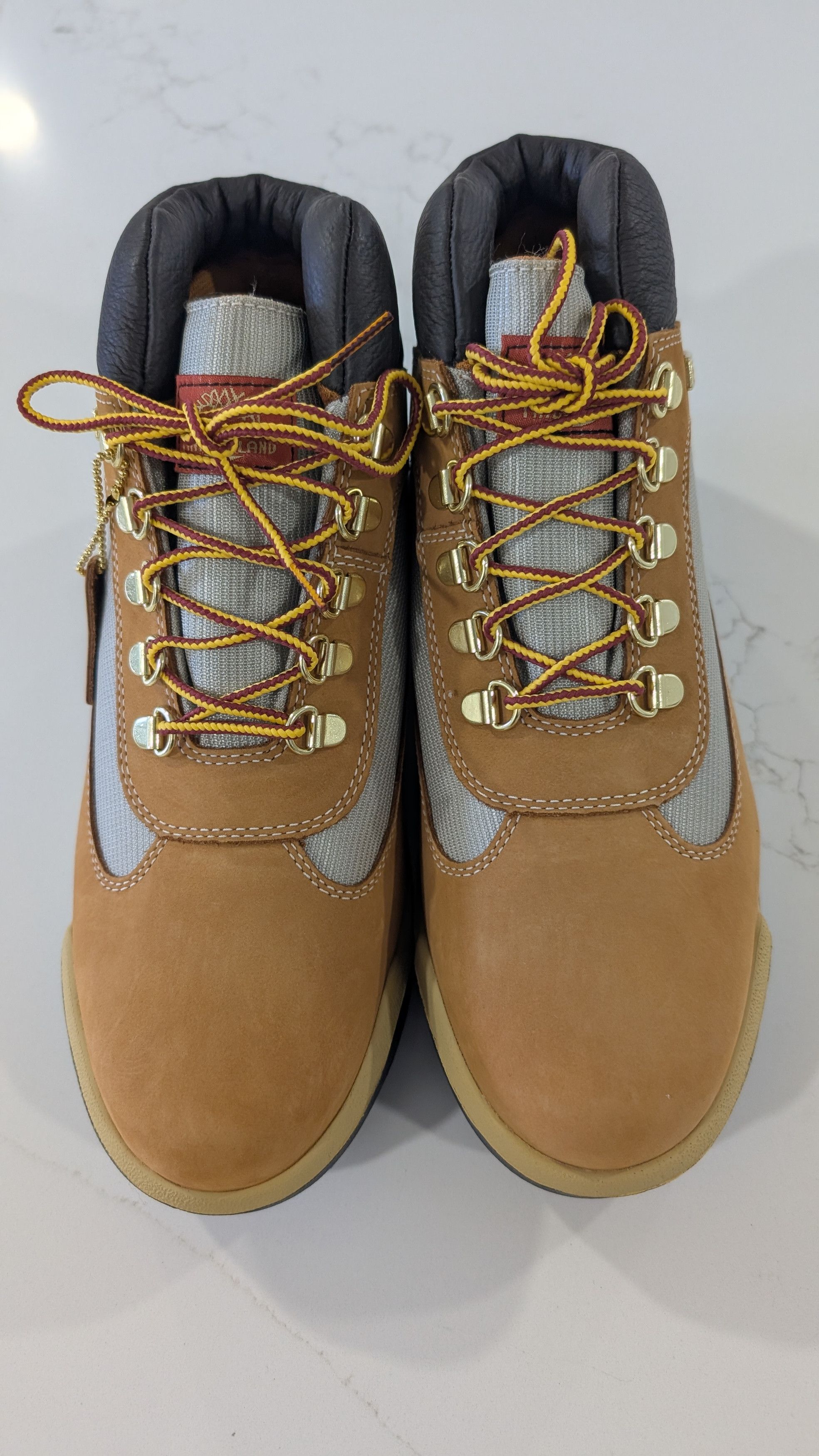 Timberland Timberland Men's 6" Waterproof Field Boot Wheat Nubuck 9 Size US 9 / EU 42 - 2 Thumbnail