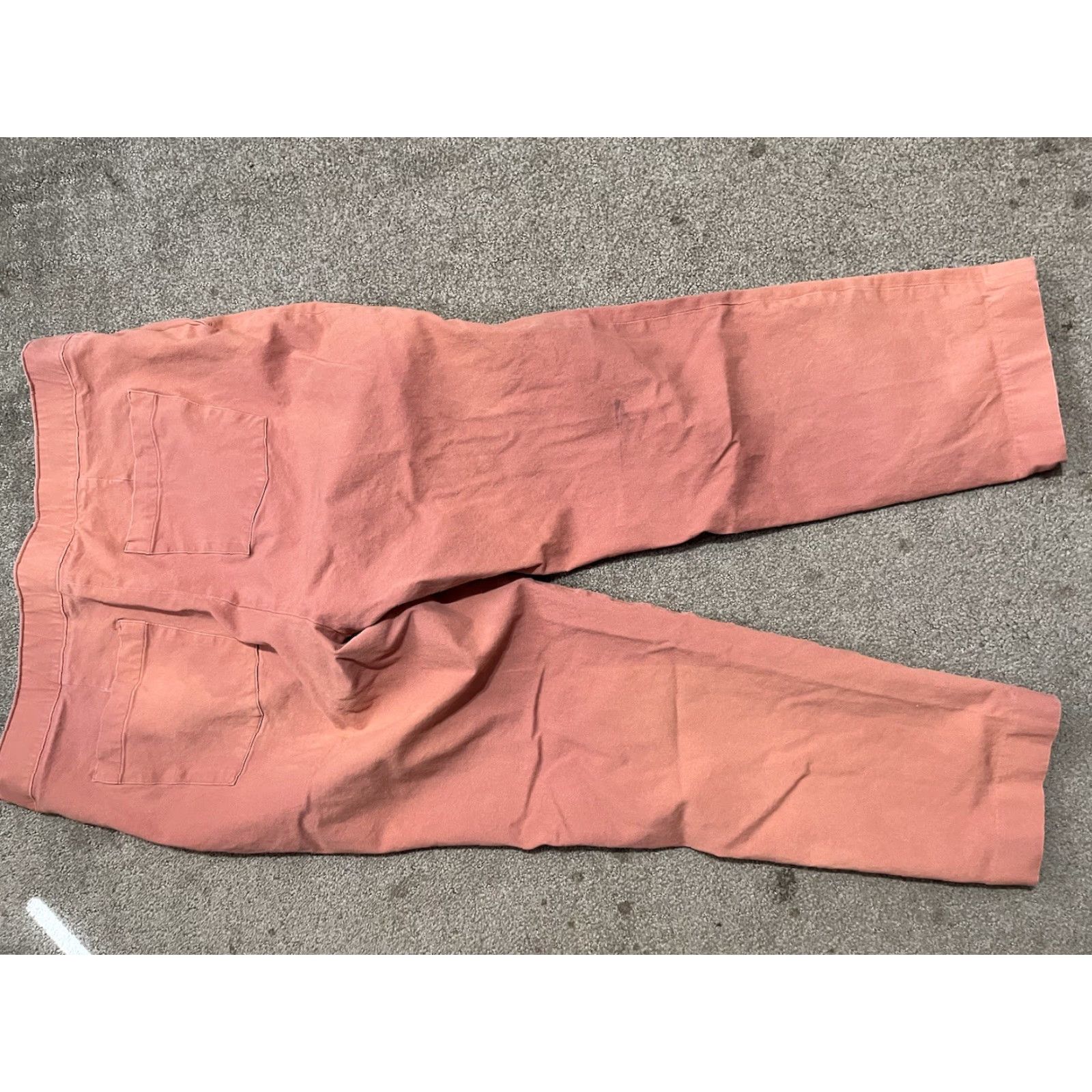 Spanx Spanx Leggings Womens XL Pink Denim Pull On Stretch Ankle 26 in Inseam Size 40" / US 18 - 3 Thumbnail