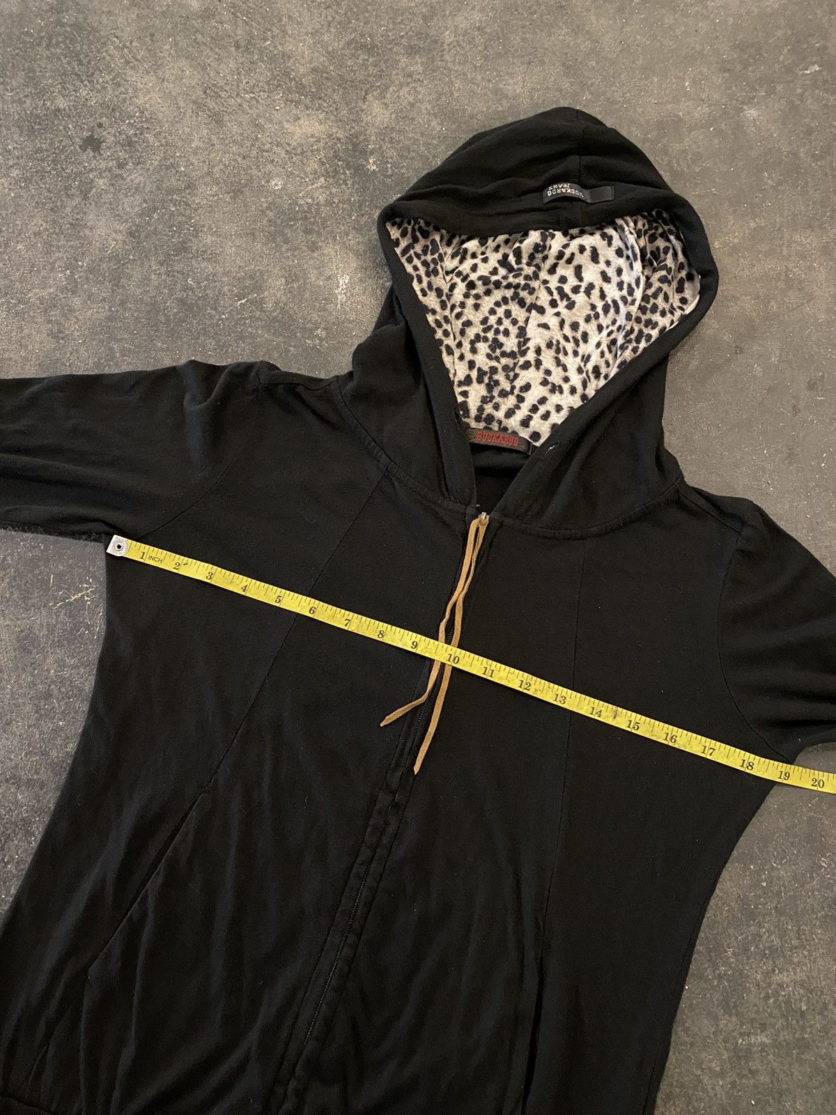 If Six Was Nine Y2k Buckaroo Jeans Hooded leopard ifsixwasnine punk style Size US S / EU 44-46 / 1 - 6 Thumbnail