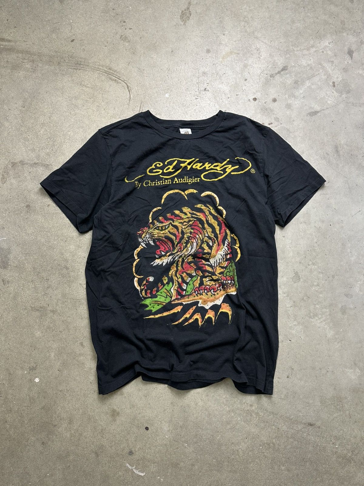 Ed Hardy Ed Hardy Tiger Tee Medium Size US M / EU 48-50 / 2 - 1 Thumbnail