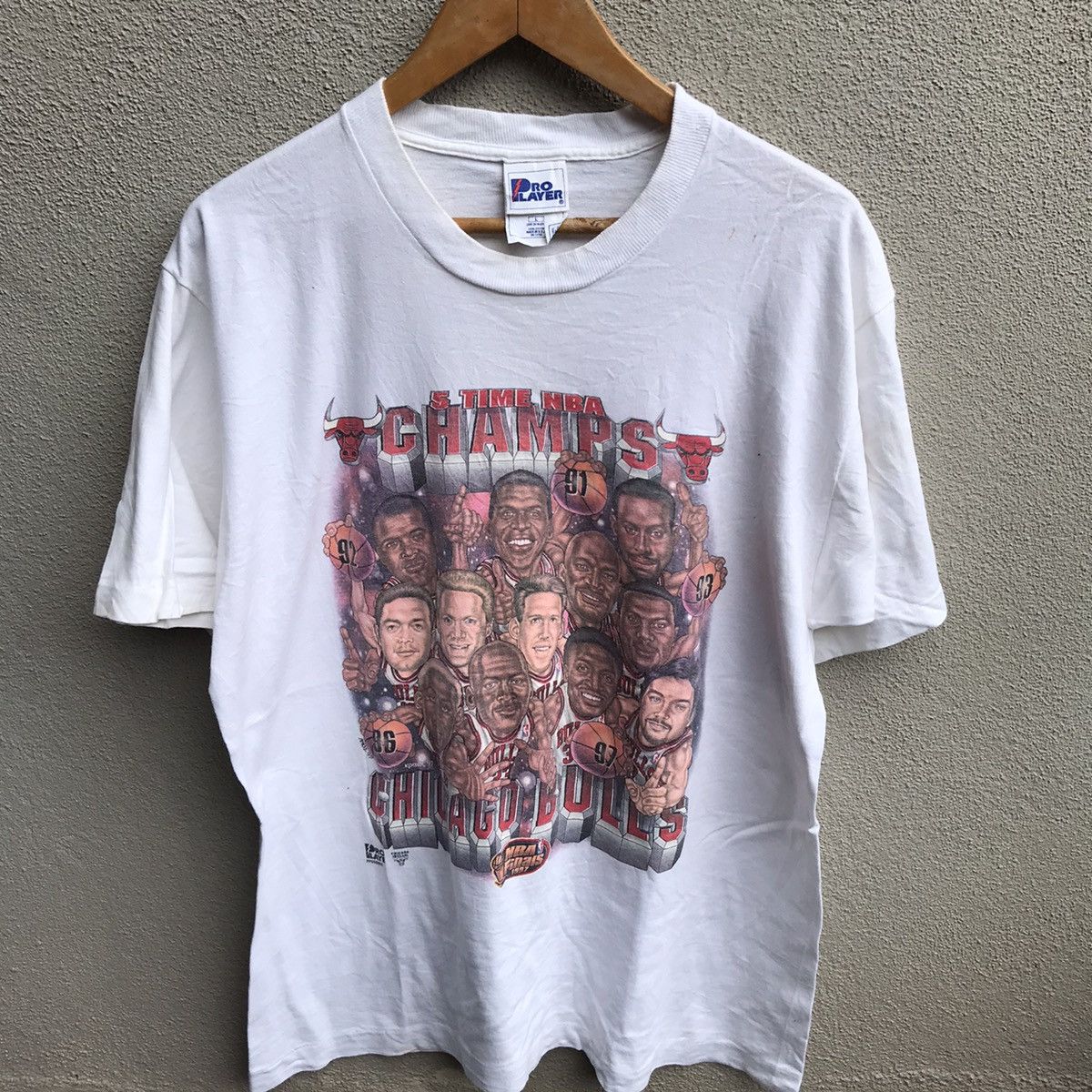 NBA × Vintage Vintage 90s CHICAGO BULLS nba team champion Size US L / EU 52-54 / 3 - 2 Thumbnail
