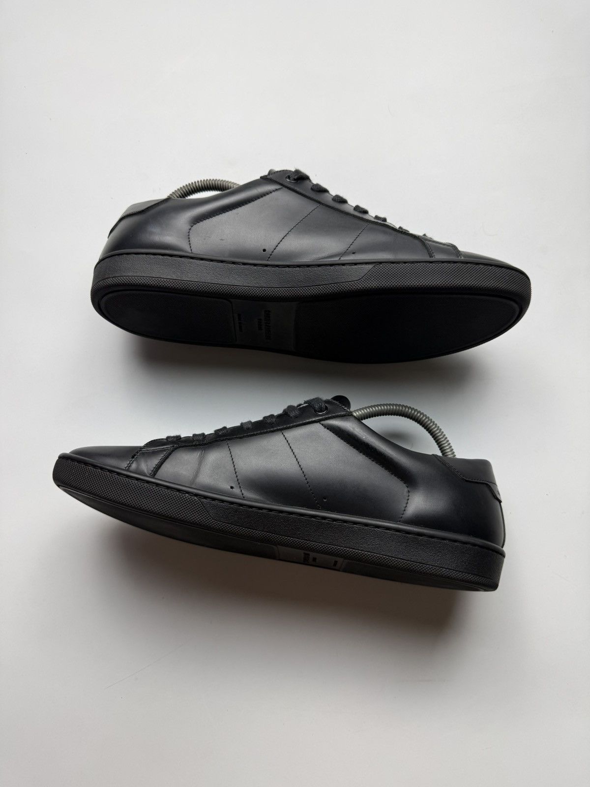 Saint Laurent Paris Saint Laurent Paris SL01 Triple Black Sneakers Size US 10 / EU 43 - 3 Thumbnail
