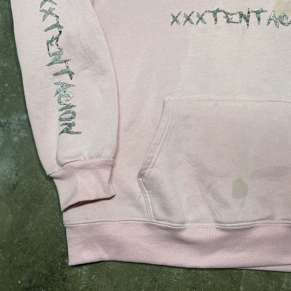 Band Tees × Rap Tees RARE🔥 XXXTENTACION PINK HOODIE Size US M / EU 48-50 / 2 - 10 Thumbnail