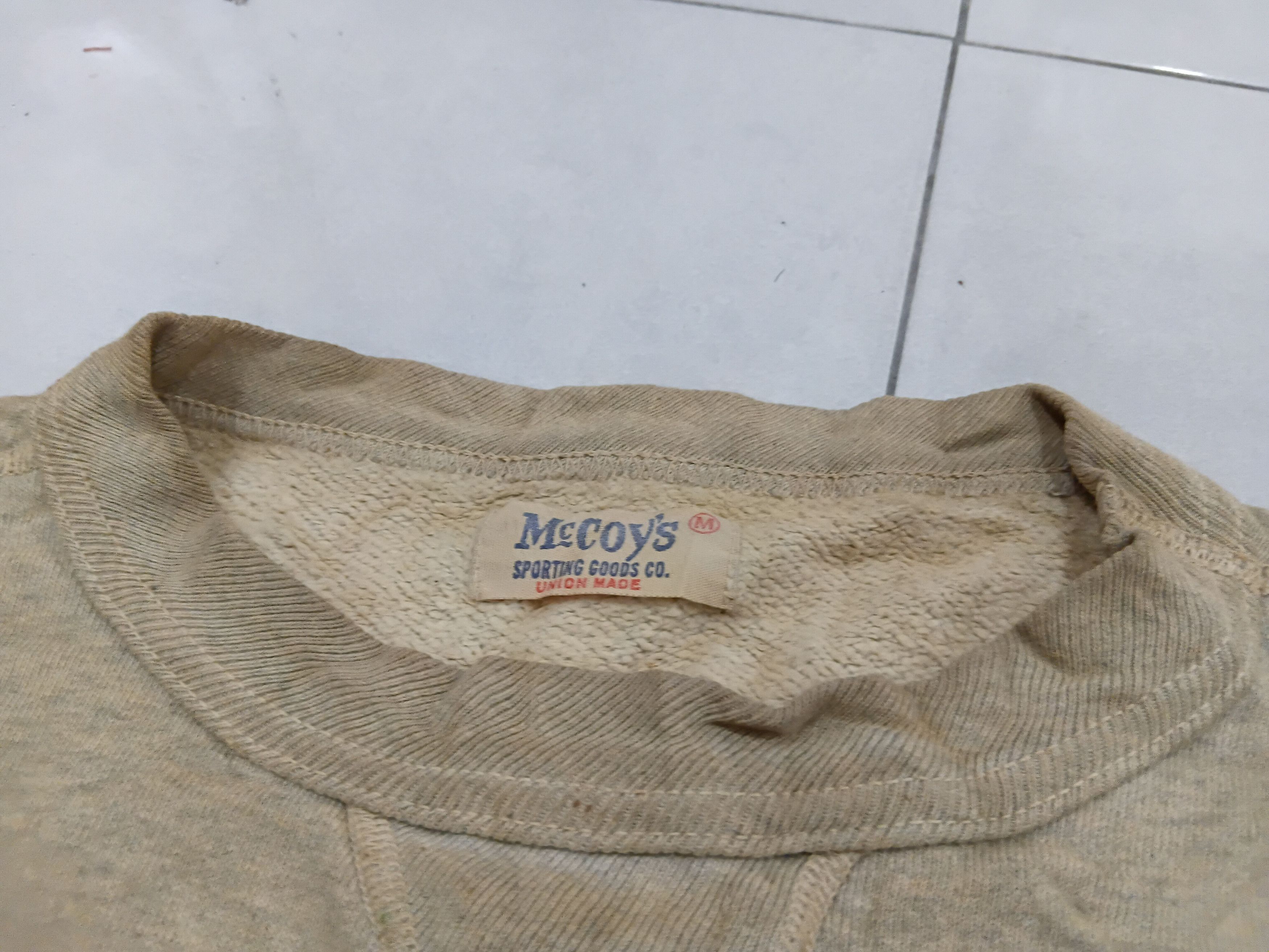 The Real McCoy's Vintage McCoy's the real McCoy's Sweatshirt Size US M / EU 48-50 / 2 - 3 Thumbnail