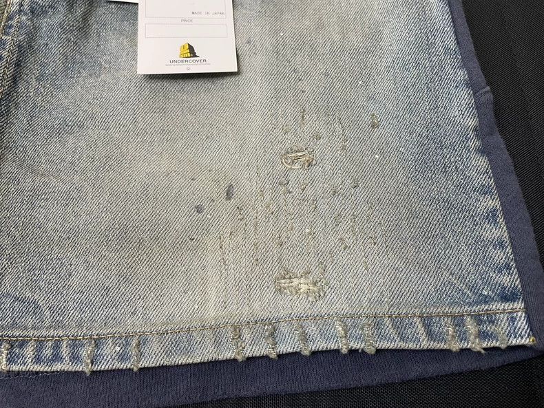 Undercover undercover 2011SS Denim/Cotton Paneled Skirt 2502-Nextarrow Size 25" / US 0 / IT 36 - 3 Thumbnail