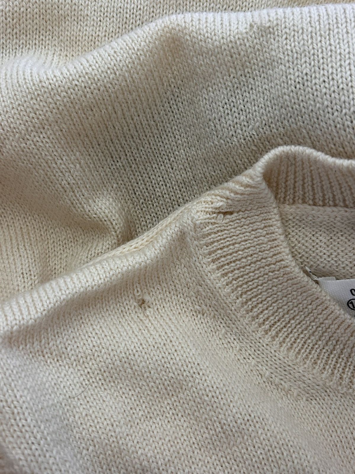 Maison Margiela Margiela wool knitted sweater [Preloved - AW2016 - Diamond] Size US M / EU 48-50 / 2 - 12 Thumbnail