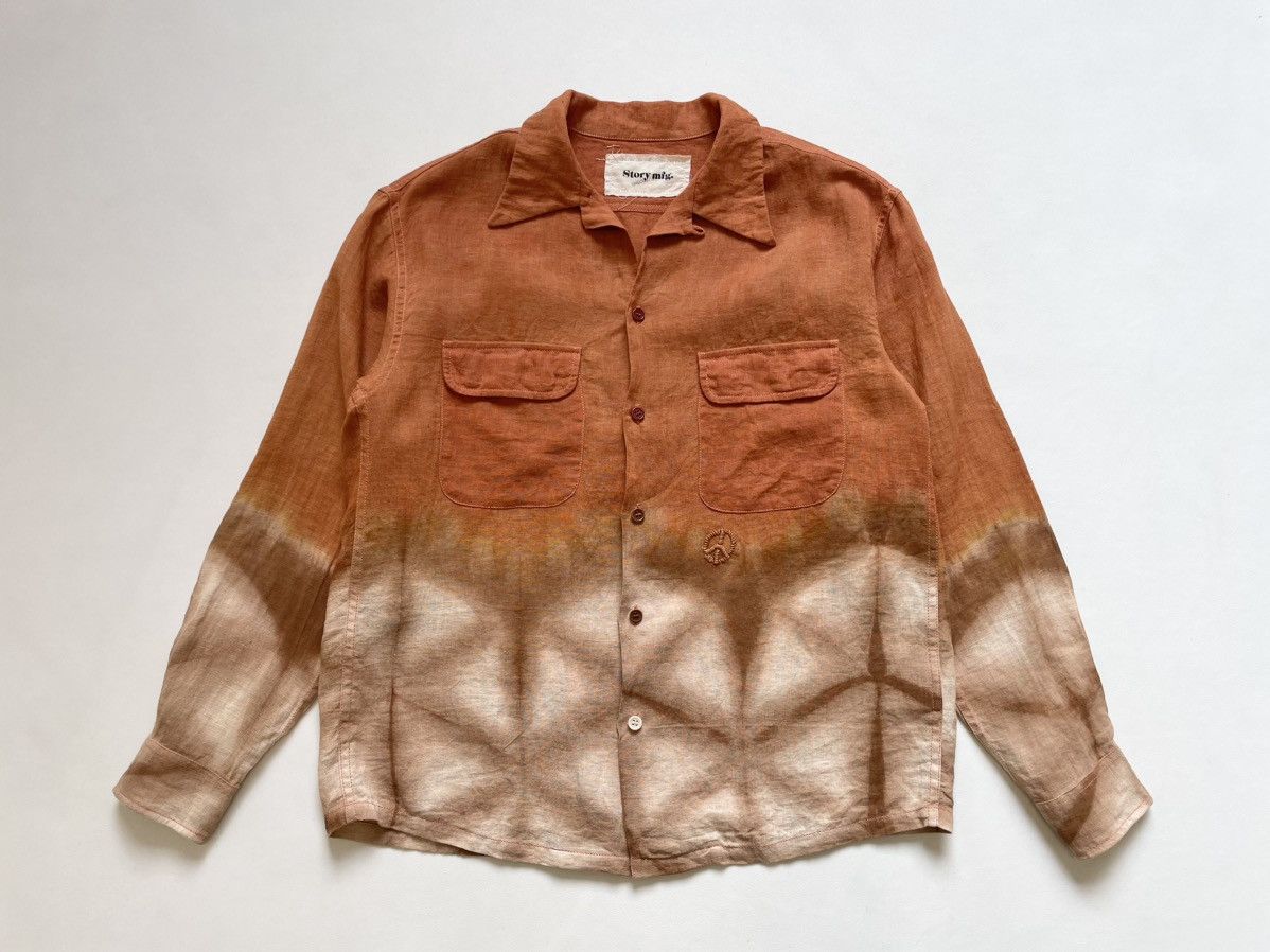 Story Mfg. ‘Peace Tie Dye’ Print Shirt Size US S / EU 44-46 / 1 - 1 Thumbnail