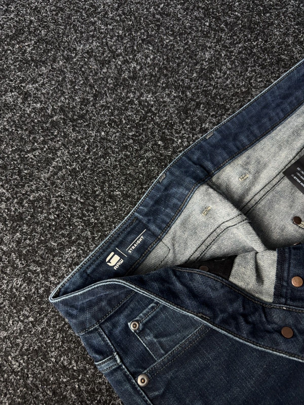 G-Star Vintage Retro Y2K 00s G-Star RAW Denim pants Jeans Size US 32 / EU 48 - 11 Thumbnail