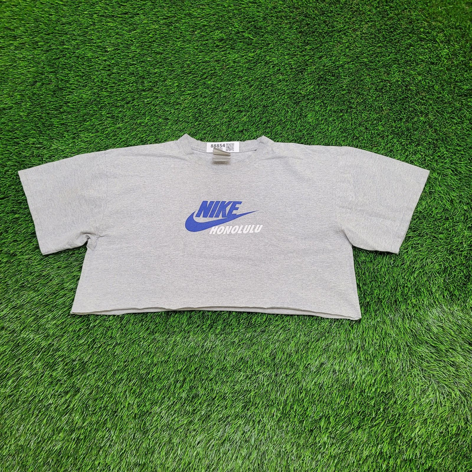 Nike VTG 90s NIKE Honolulu Hawaii Cropped Tee T-Shirt Women Large Size L / US 10 / IT 46 - 1 Thumbnail