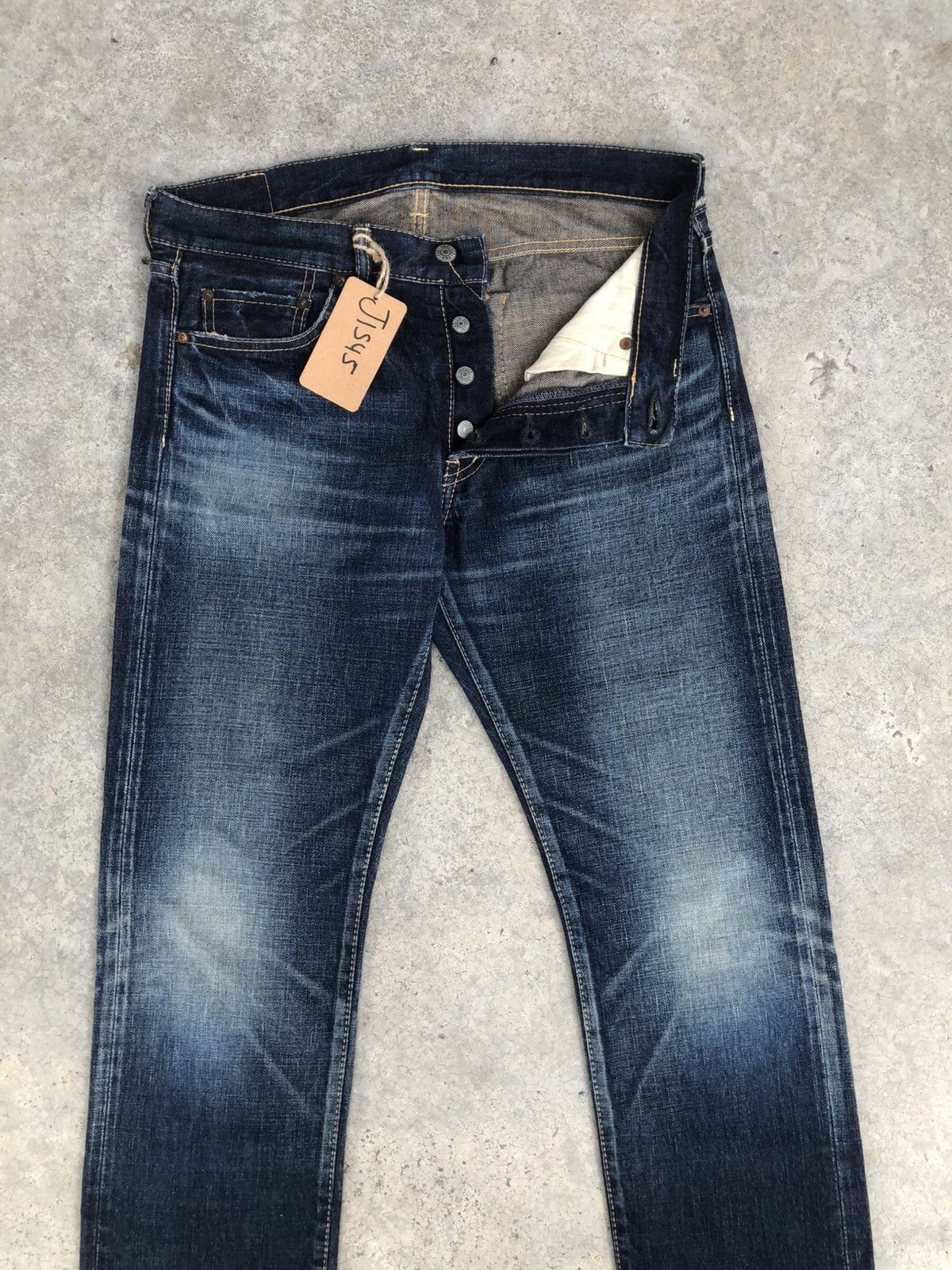 OMNIGOD Japanese OMNIGOD 50053 Distressed Jeans Selvedge Jeans Size US 32 / EU 48 - 3 Thumbnail