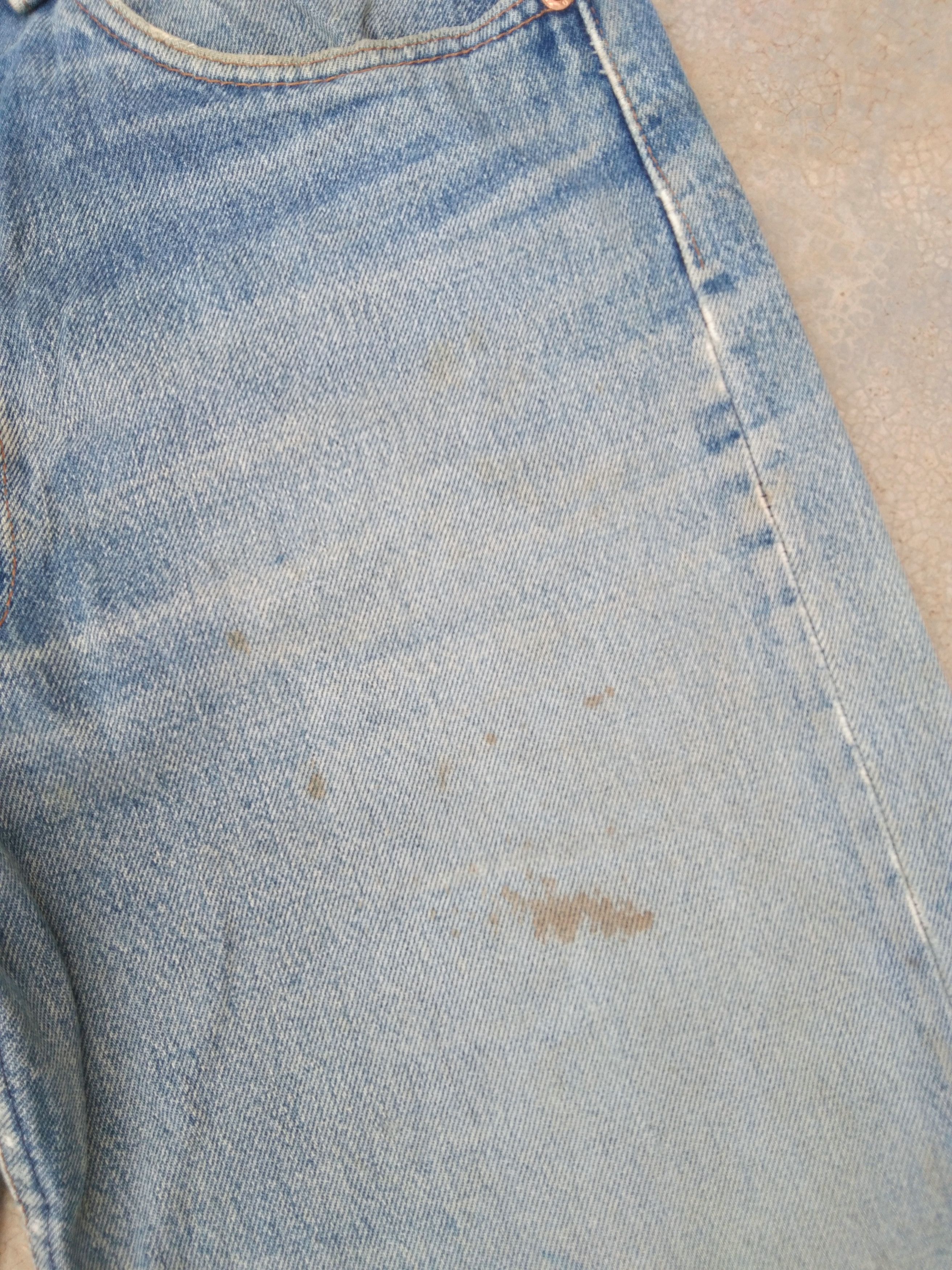 Levi's × Vintage 80s Vintage Levis 501 Made In USA Distressed Jeans 32x33 Size US 32 / EU 48 - 8 Thumbnail